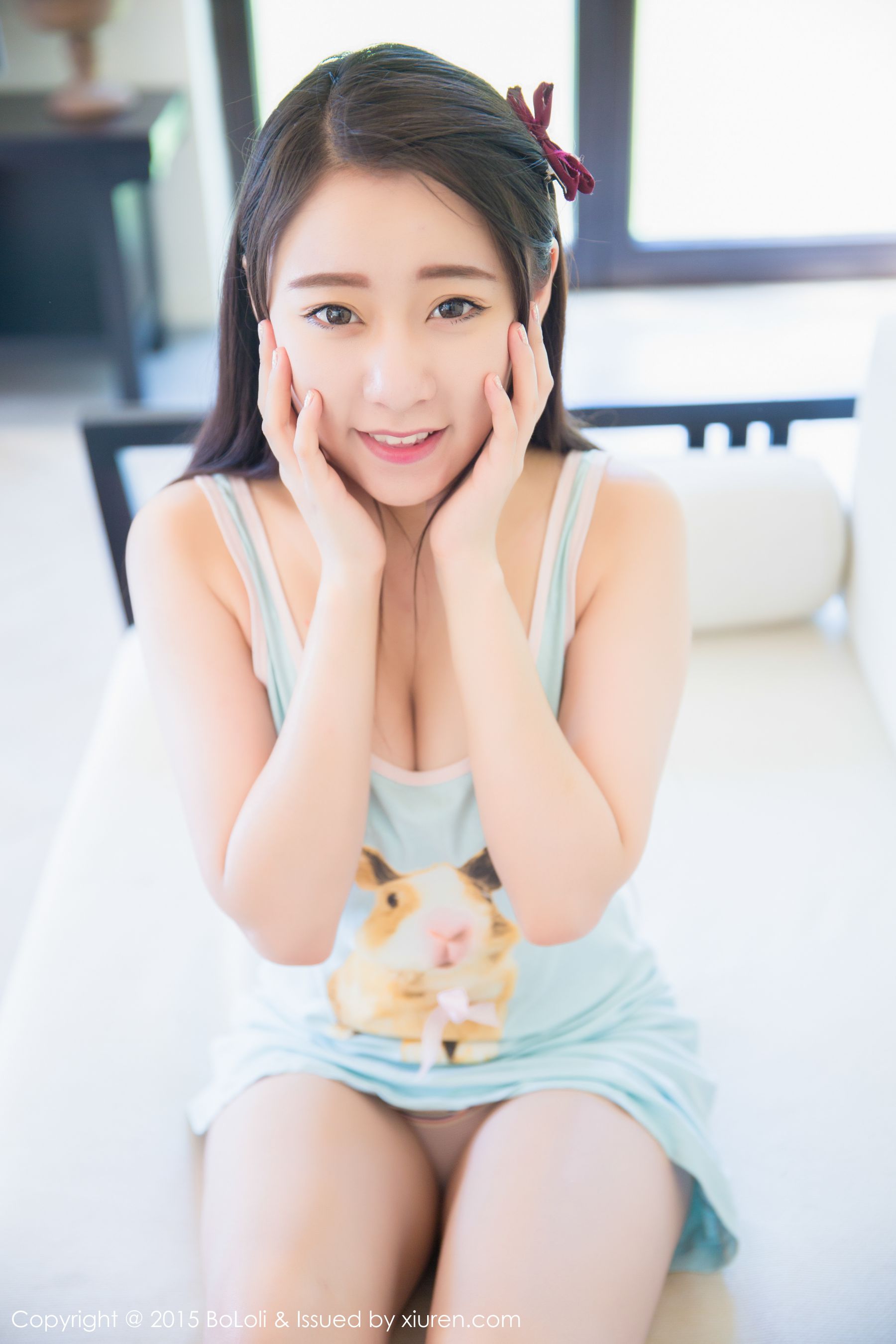 朵比dobby《三亚旅拍性感内衣+黑丝系列》 [BoLoli波萝社] Vol.019  写真集