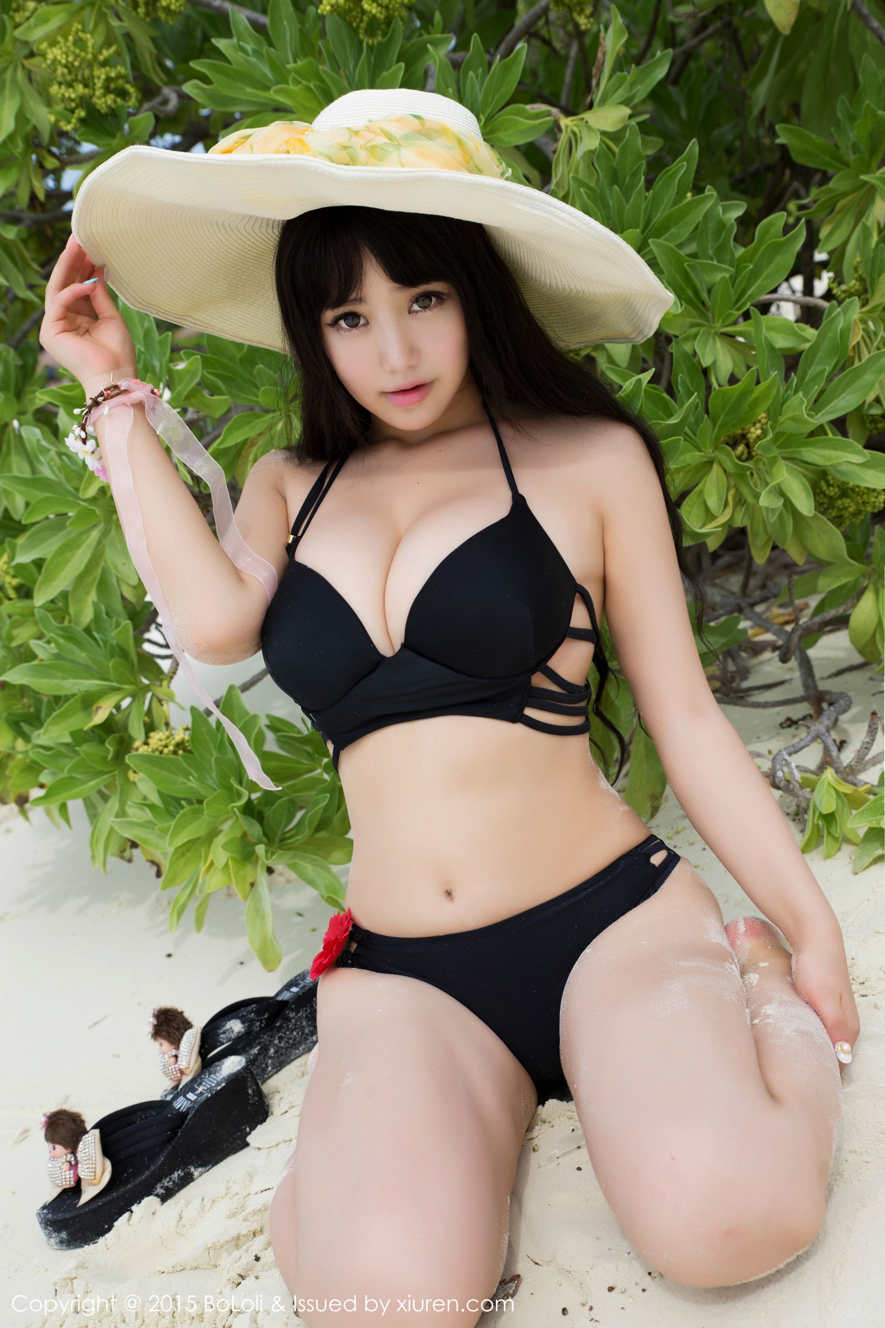 Barbie可儿《马尔代夫旅拍》小清新系列 [BoLoli波萝社] Vol.042 写真集