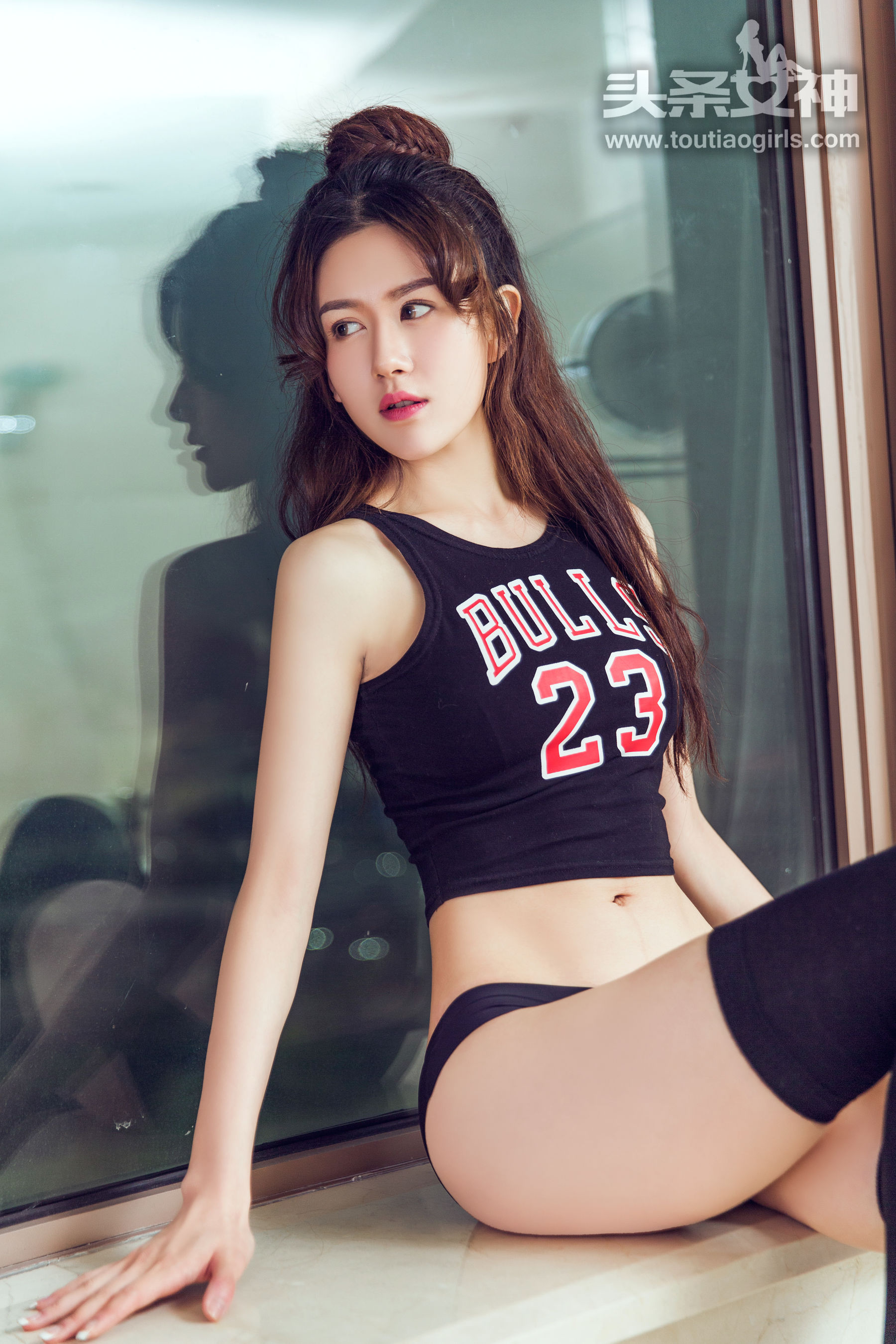 诗卉《灌篮美少女》 [头条女神]  - 图片03