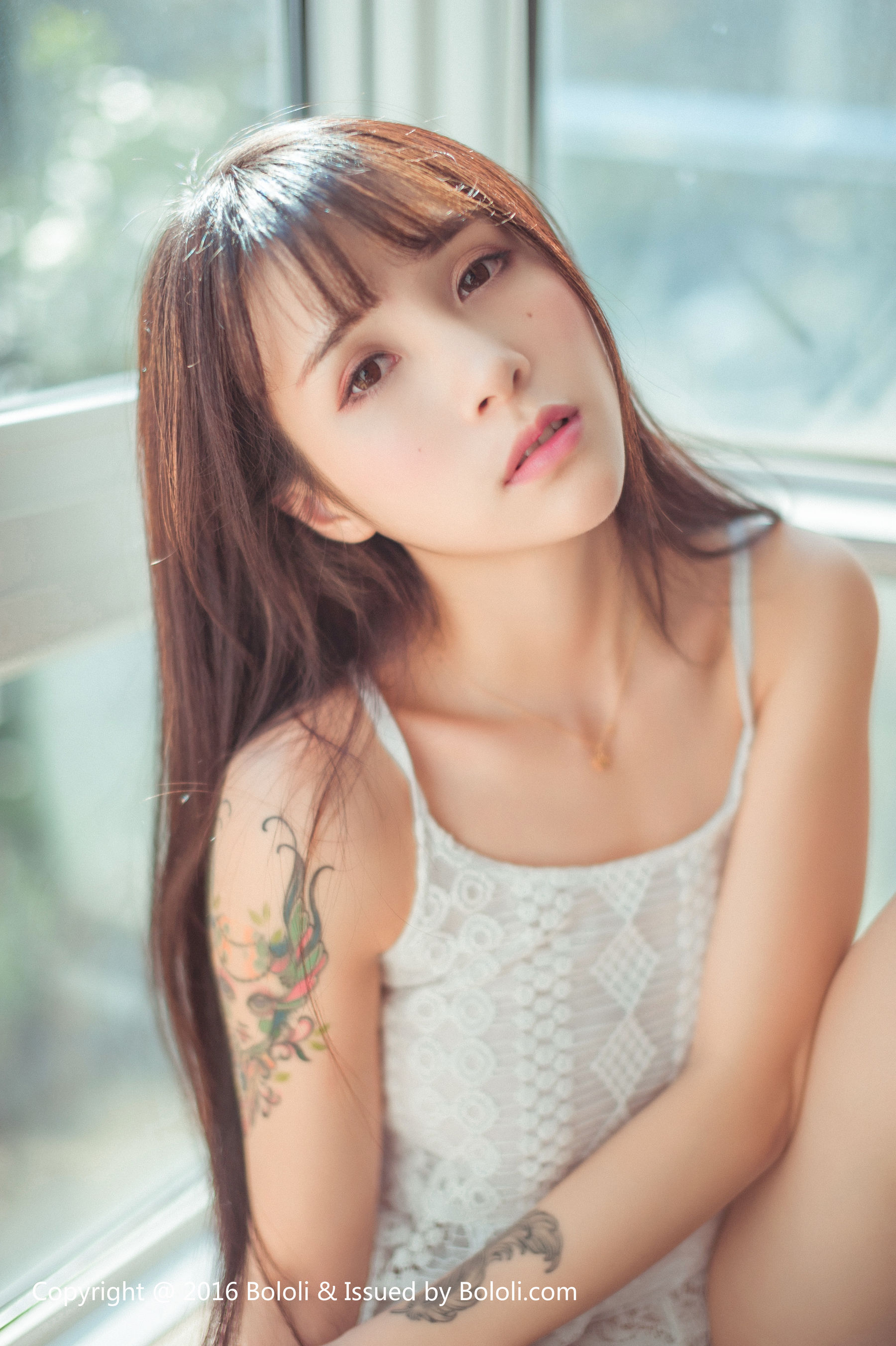 夏美酱《白裙夏美》 [Bololi波萝社] BOL.040