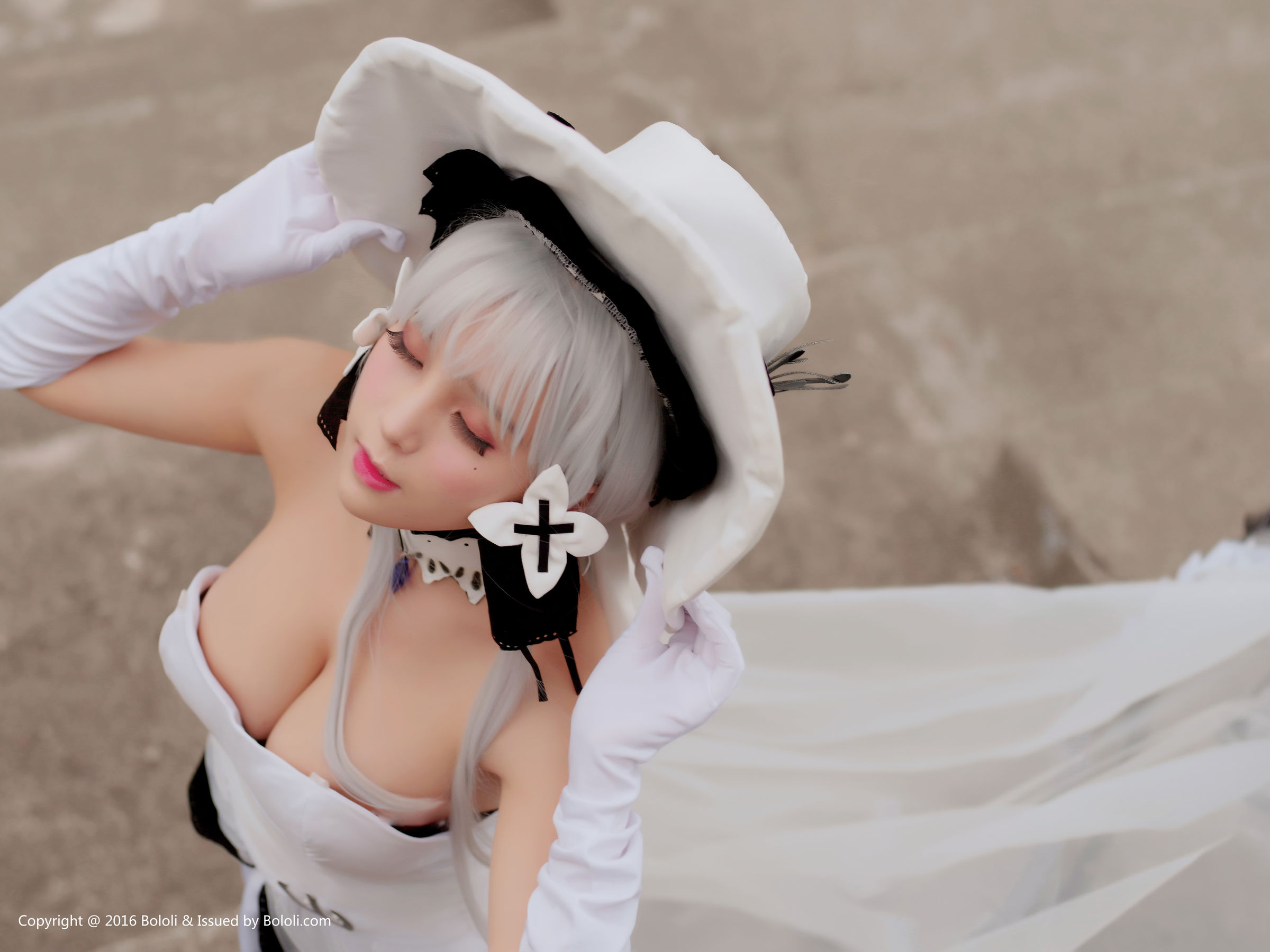 夏美酱《夏美cos碧蓝航线-光辉》 [Bololi波萝社] BOL.117  - 图片02
