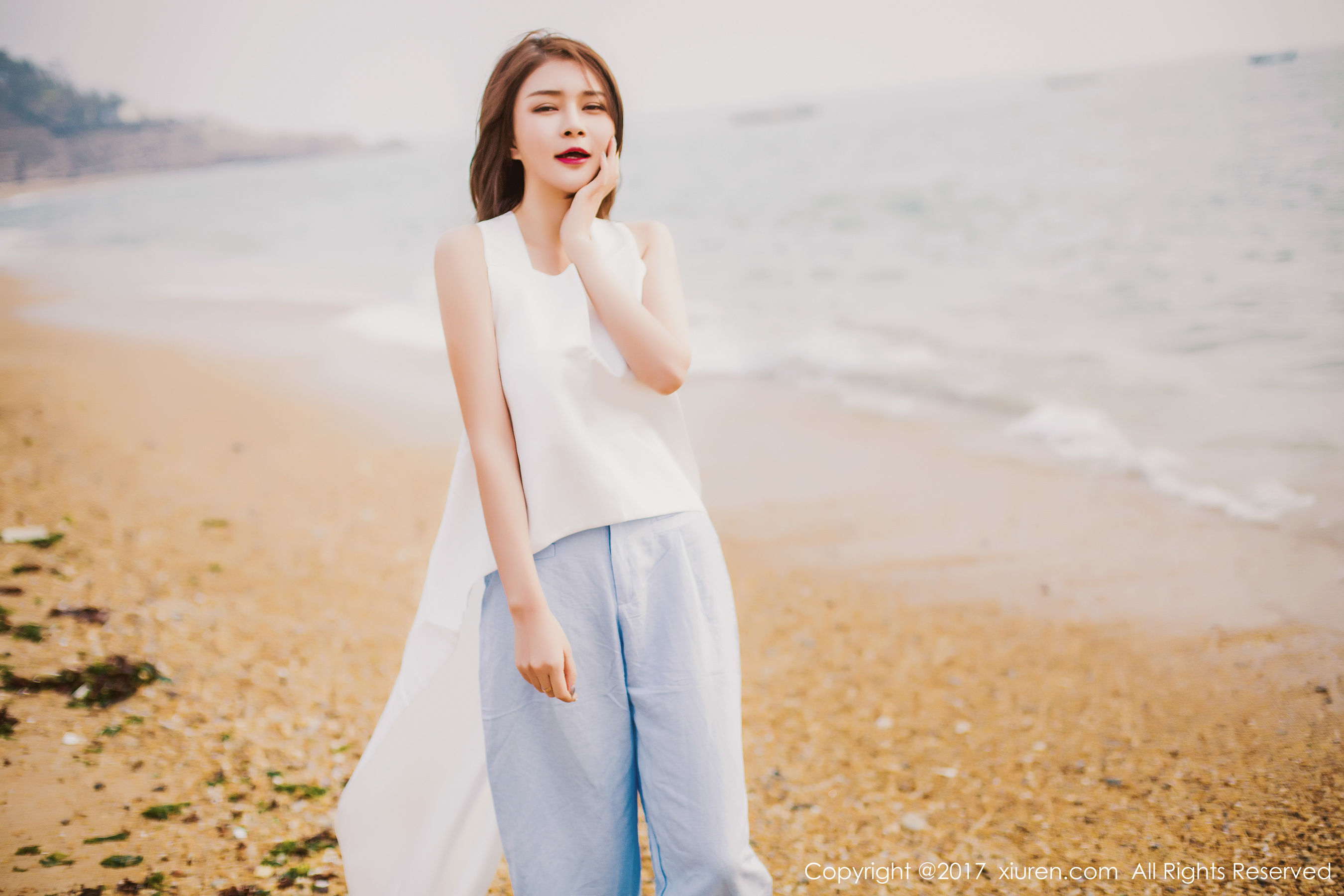廿十(凯竹)《海边唯美风+性感室内》 [秀人XiuRen] NO.879 