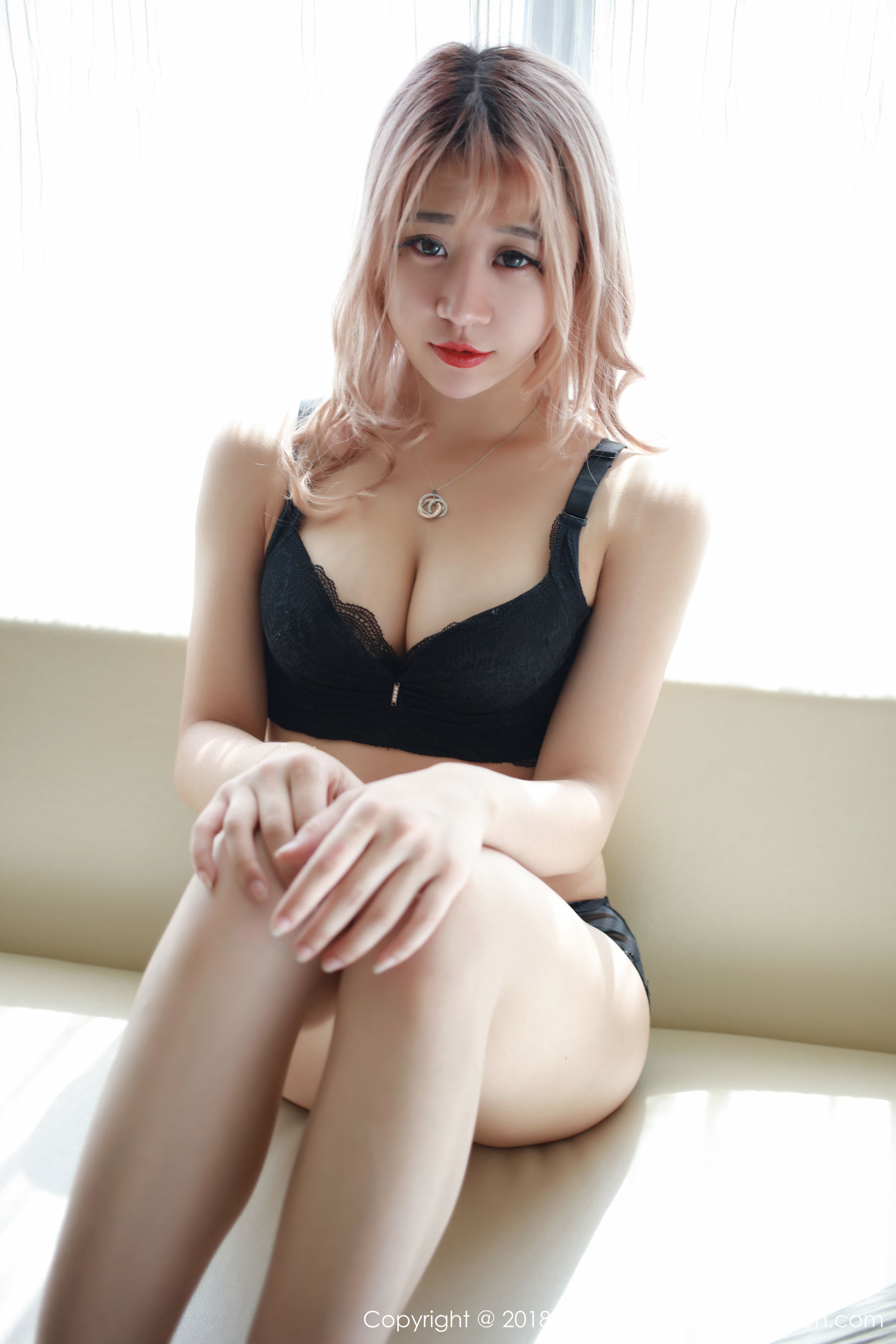 静静tobey《肤若琼脂的金发美女》 [模范学院MFStar] Vol.120 