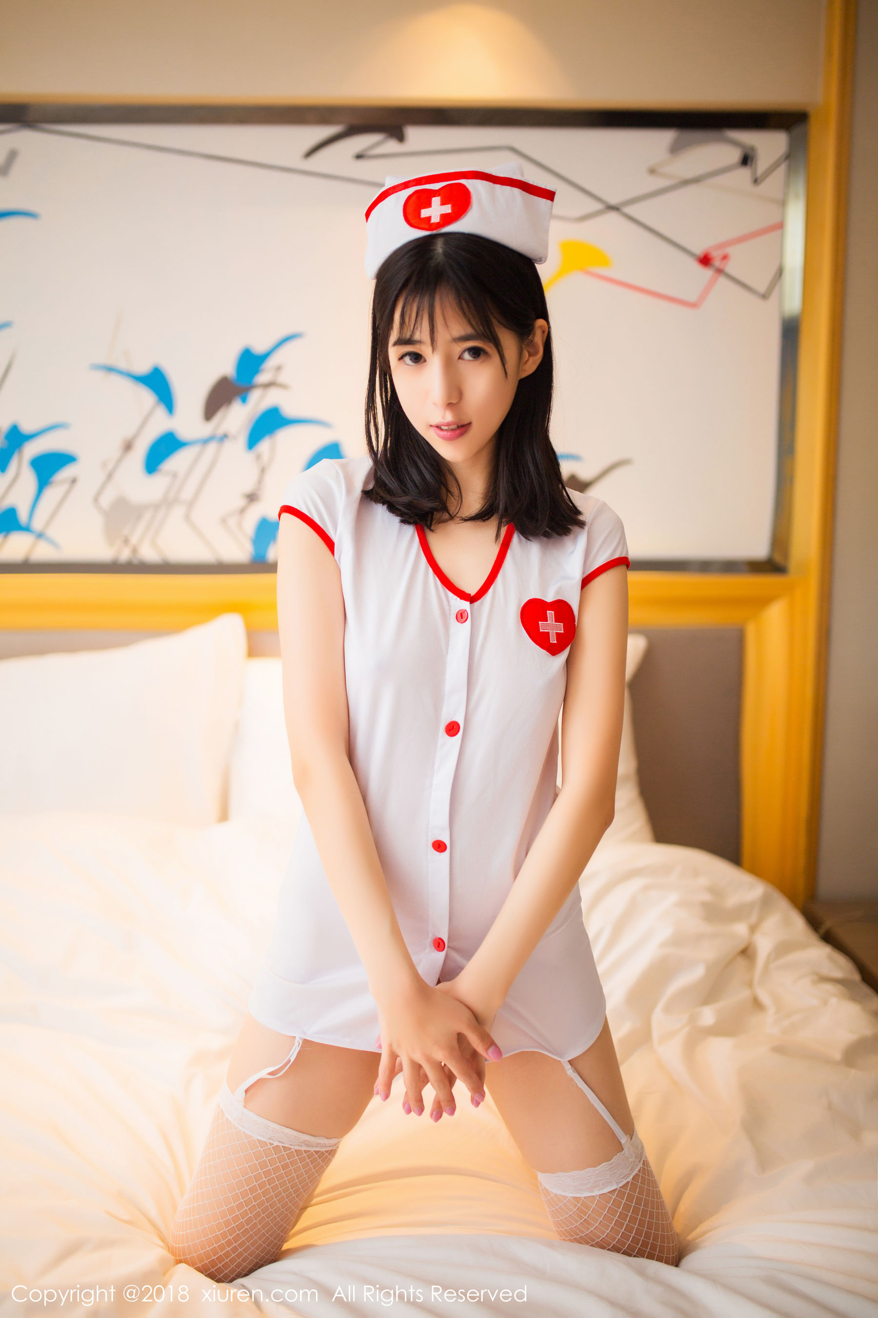 艾栗栗栗栗栗栗吖《温柔贴心的护士》 [秀人XIUREN] No.996