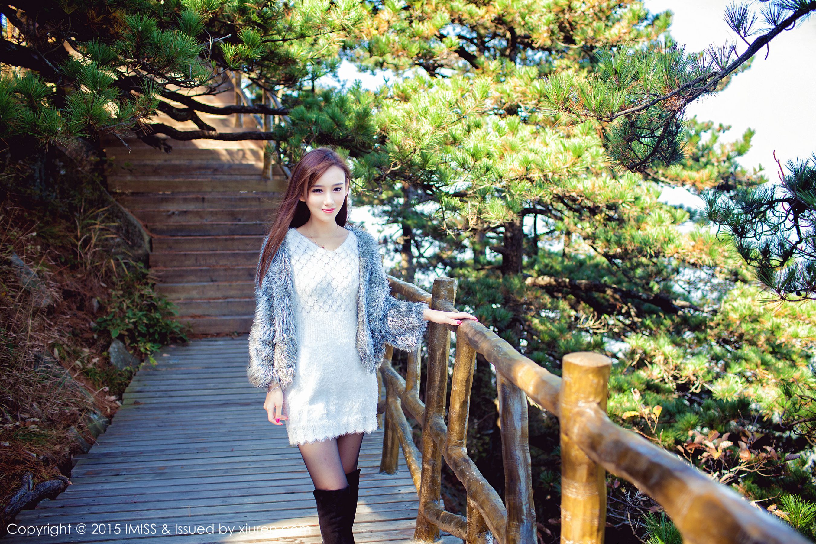 李玉洁Daisy《武汉大别山薄刀峰旅拍》 [爱蜜社IMiss] Vol.040 