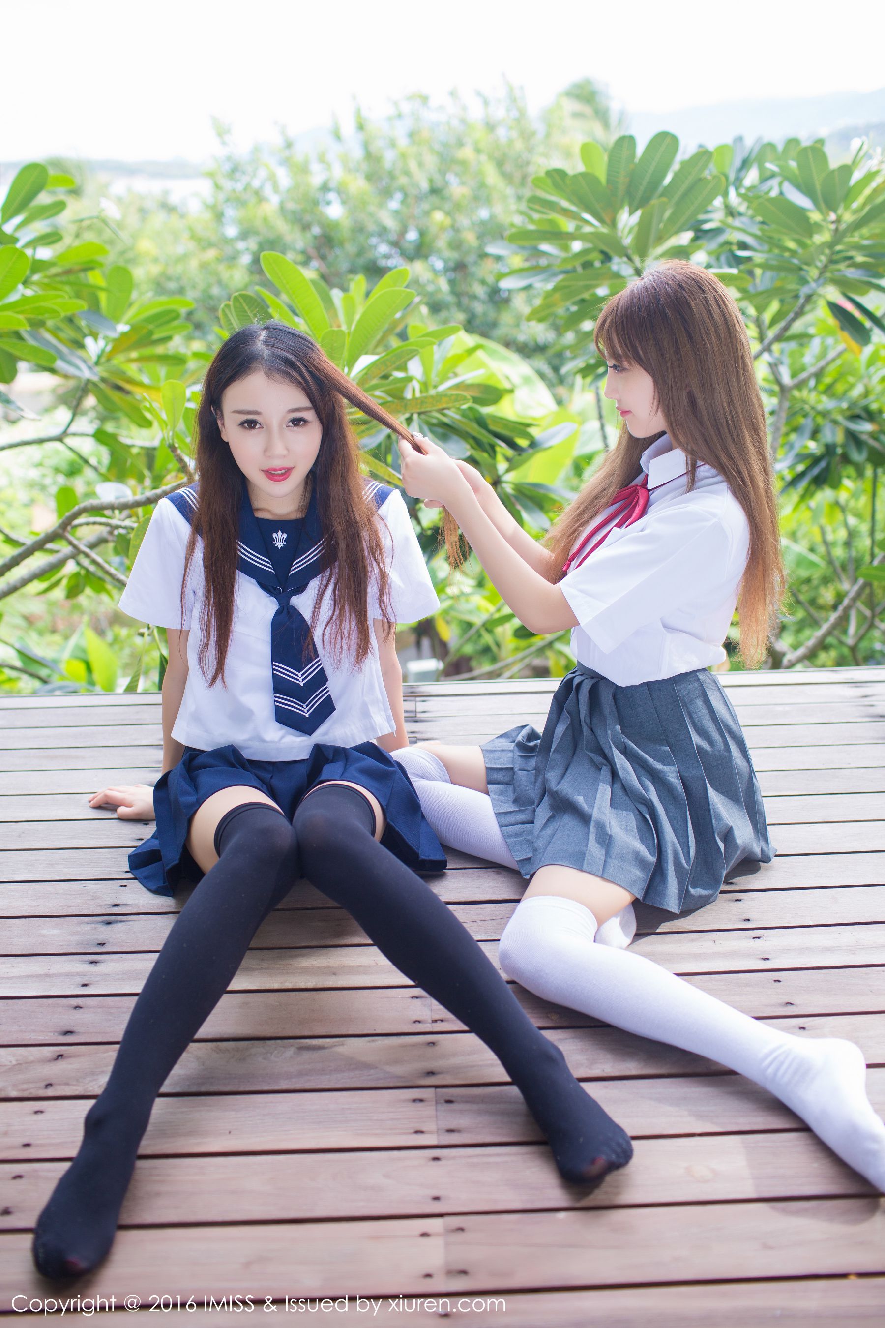 赵小米Kitty、sugar小甜心CC《闺蜜》 [爱蜜社IMiss] Vol.133 