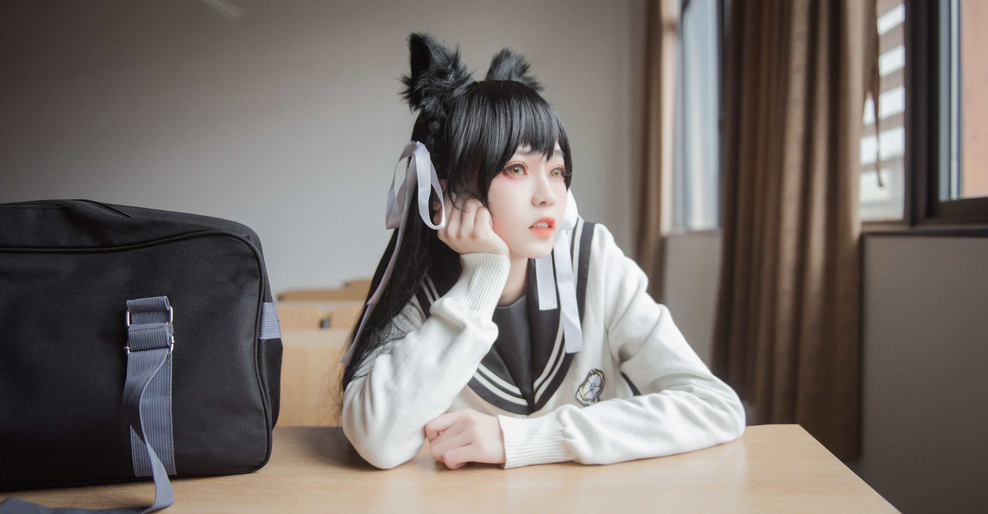 [萝莉COS] 小妖精你的负卿 - 爱宕制服