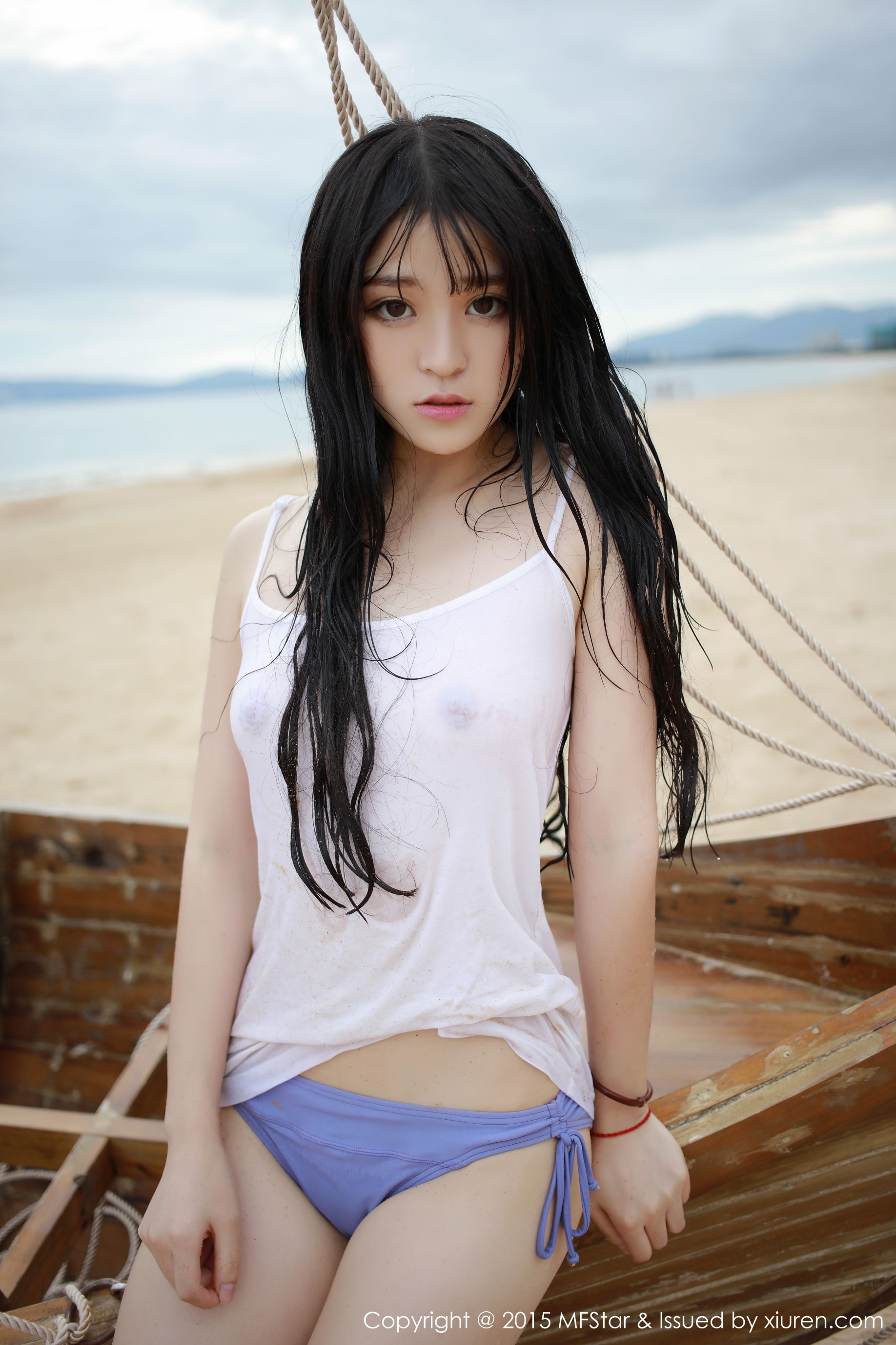 伊小七MoMo 《性感湿身旅拍》 [模范学院MFStar] Vol.029 
