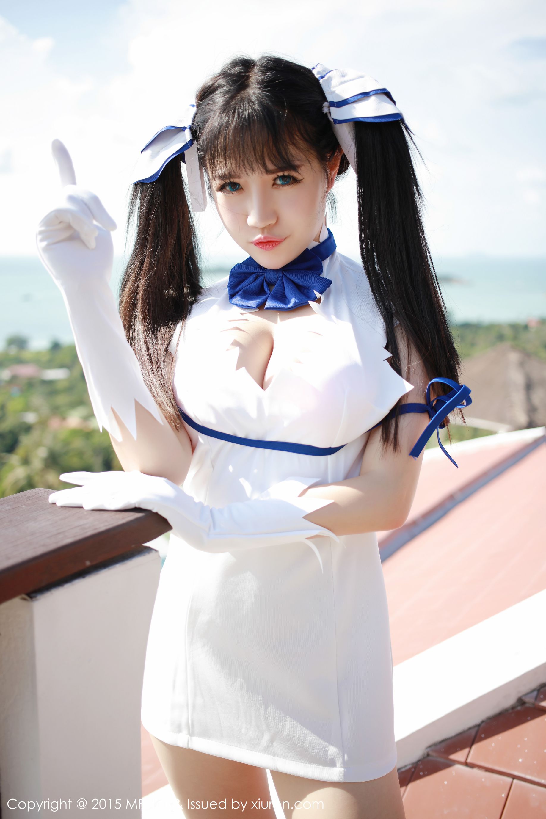 徐cake《苏梅旅拍》COSPLAY+性感泳装 [模范学院MFStar] Vol.036 