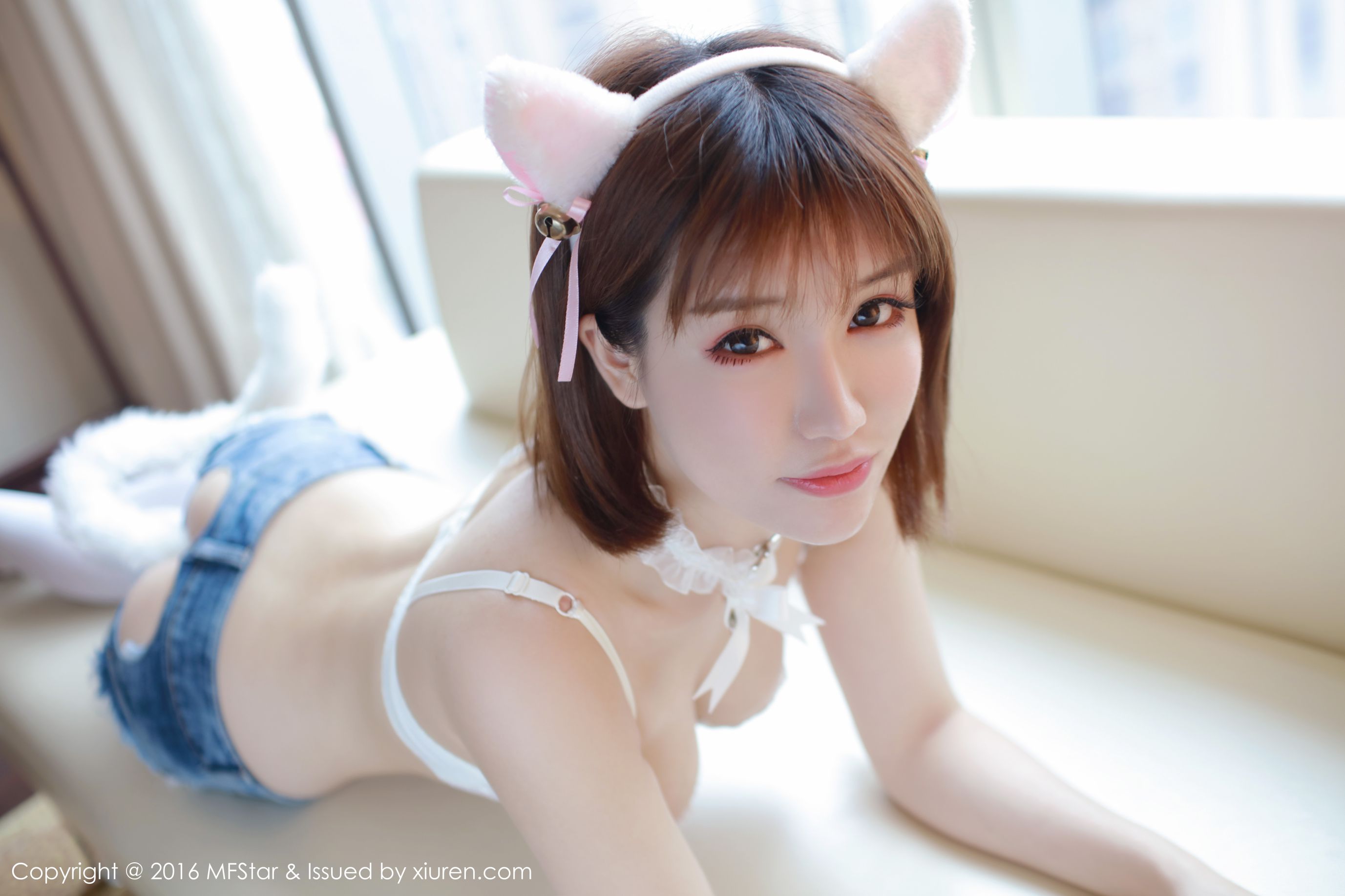 K8傲娇萌萌Vivian《魅惑狐狸与性感比基尼》 [模范学院MFStar] Vol.071 