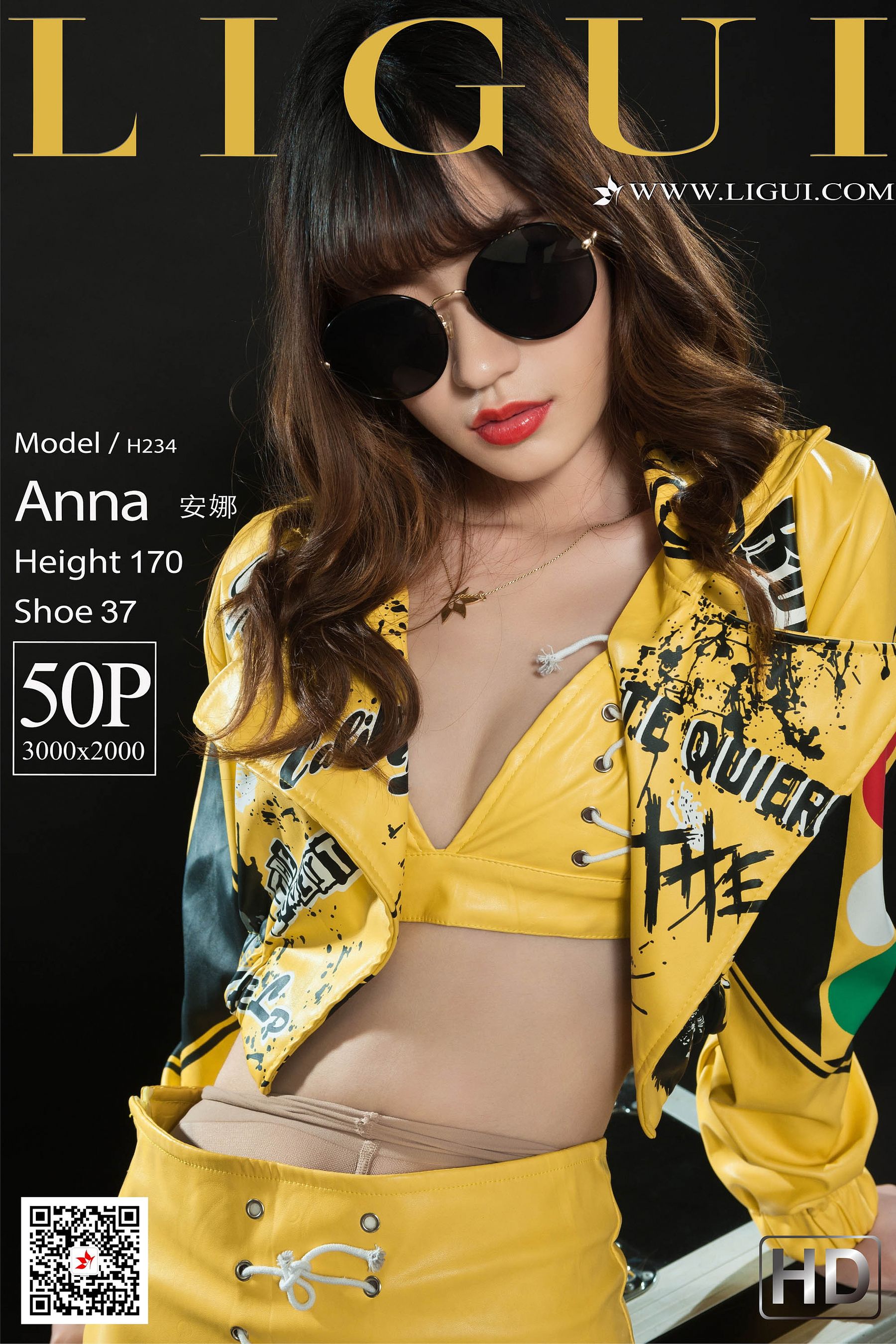 [丽柜Ligui] 网络丽人 Model 安娜