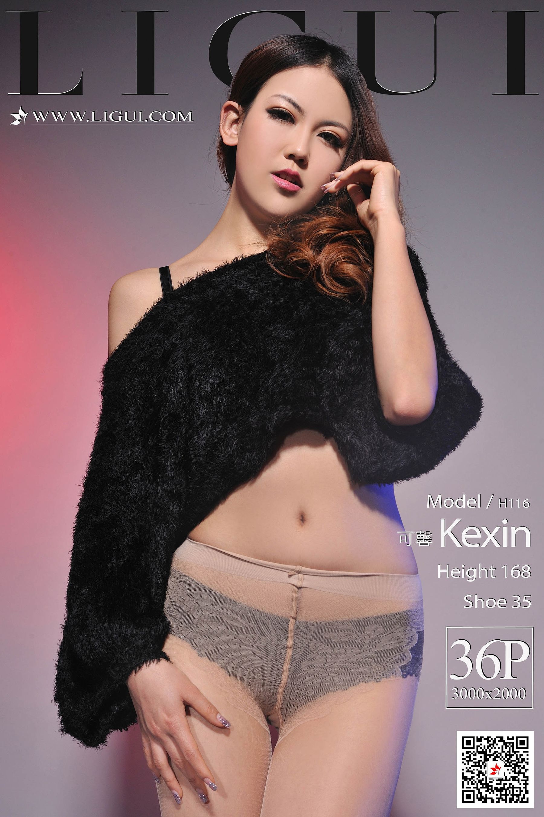 [丽柜Ligui] 网络丽人 Model 可馨