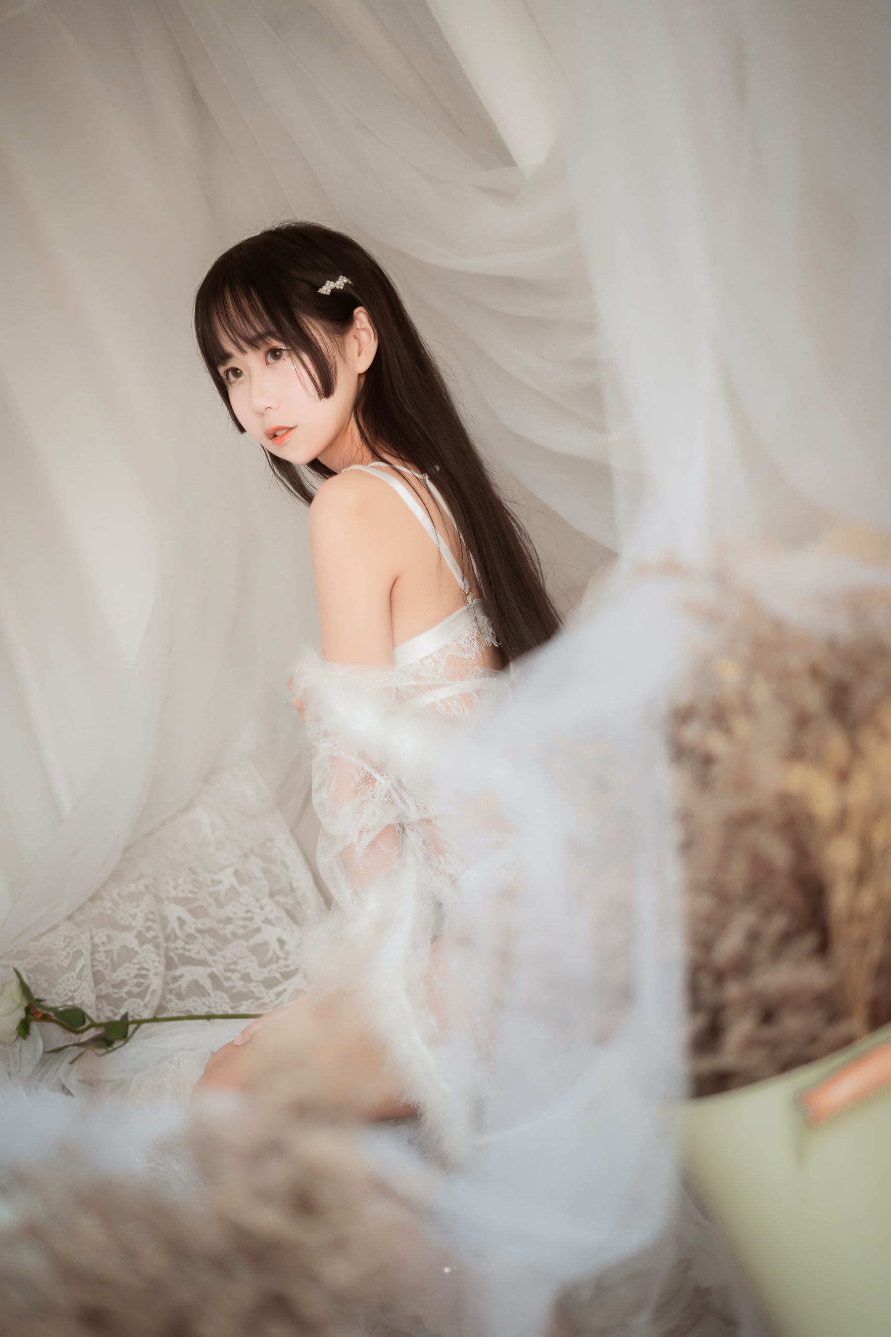 阳光美少女萌芽儿o0 毛绒内衣
