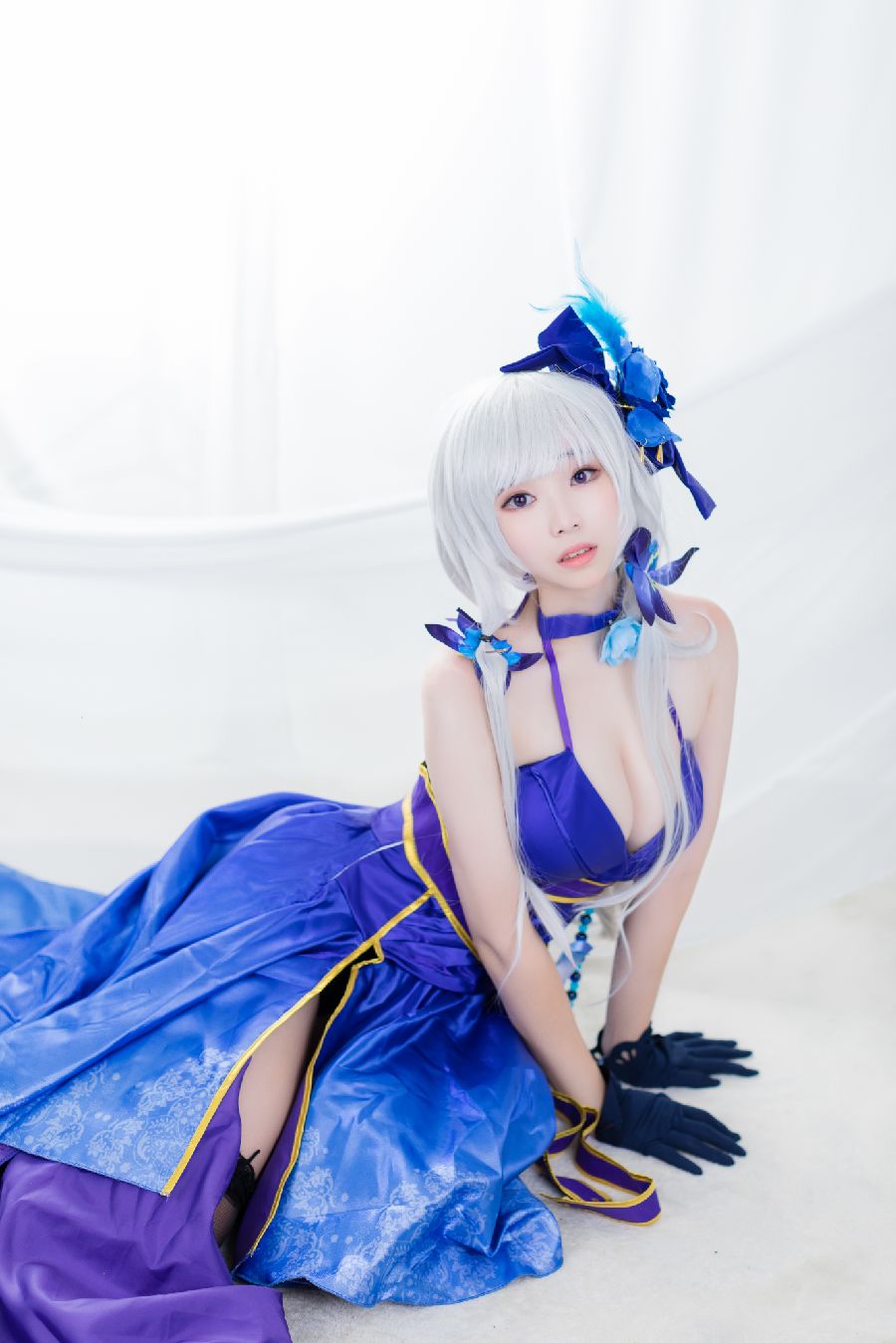 [ARTGRAVIA] 韩国妹子 BamBi写真 - Azur Lane - Illustrious (Never-Ending Tea Party ver.) - 图片02