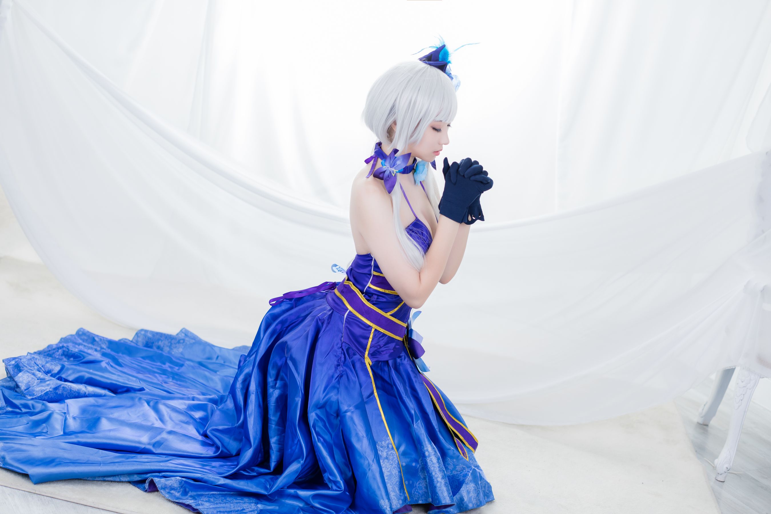 [ARTGRAVIA] 韩国妹子 BamBi写真 - Azur Lane - Illustrious (Never-Ending Tea Party ver.) - 图片08