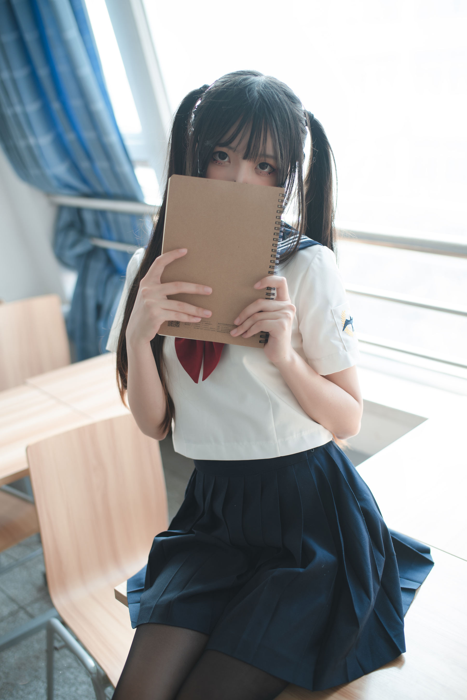 [喵糖映画] JKL.022 五更百鬼 教室JK制服