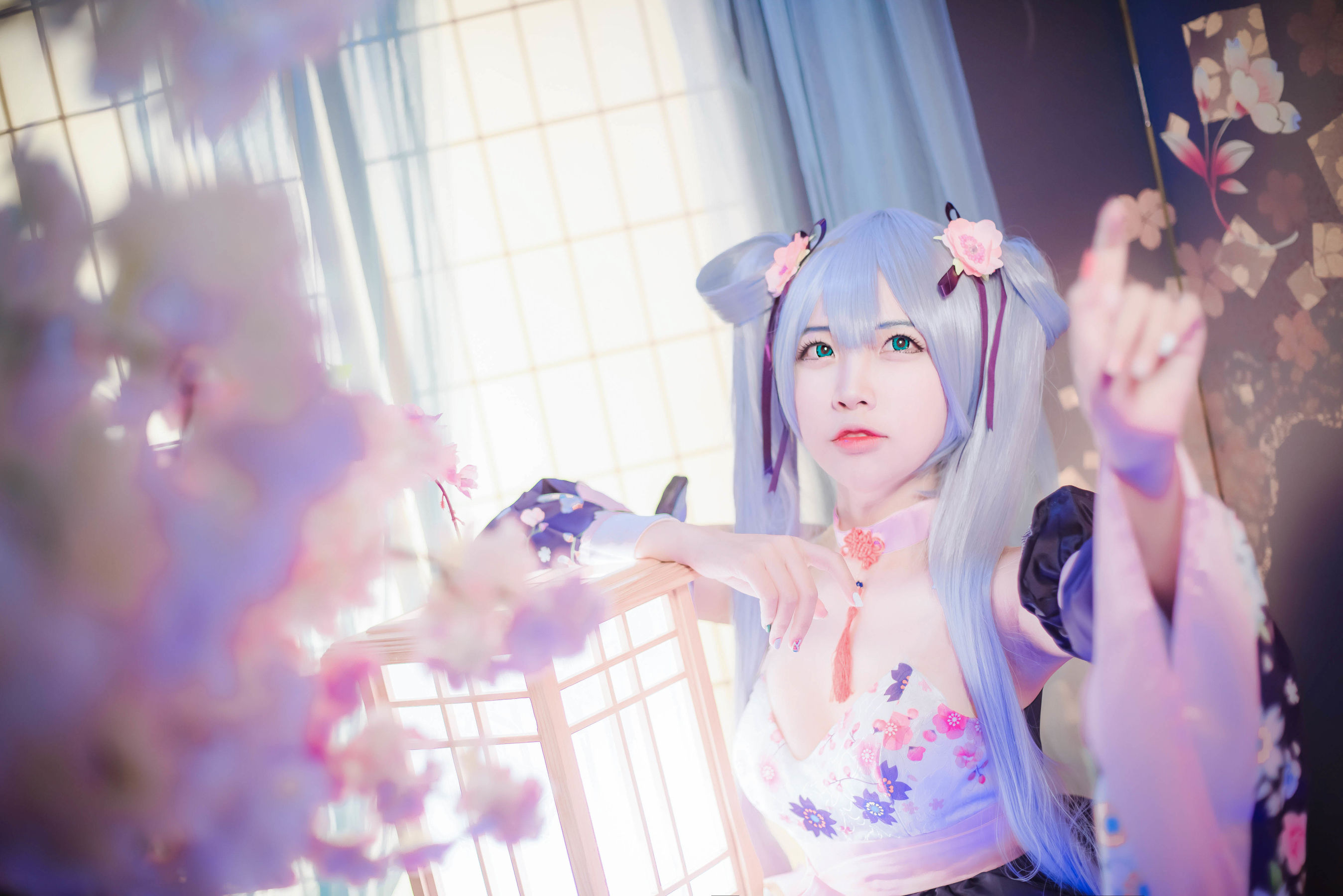 [Cosplay写真] 人气Coser二佐Nisa - 双马尾