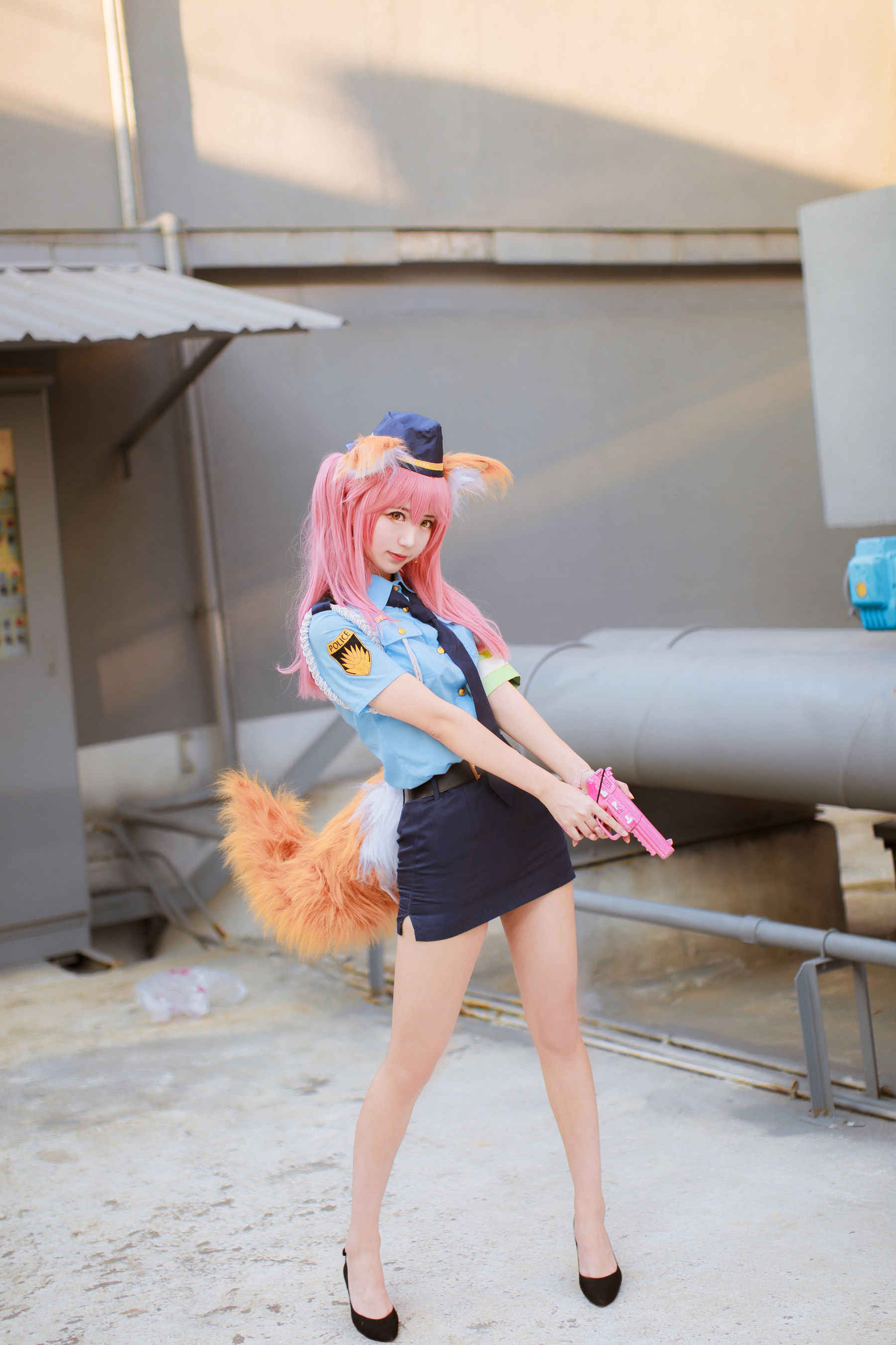 [Cosplay写真] 人气Coser黑川 - 玉藻前真爱