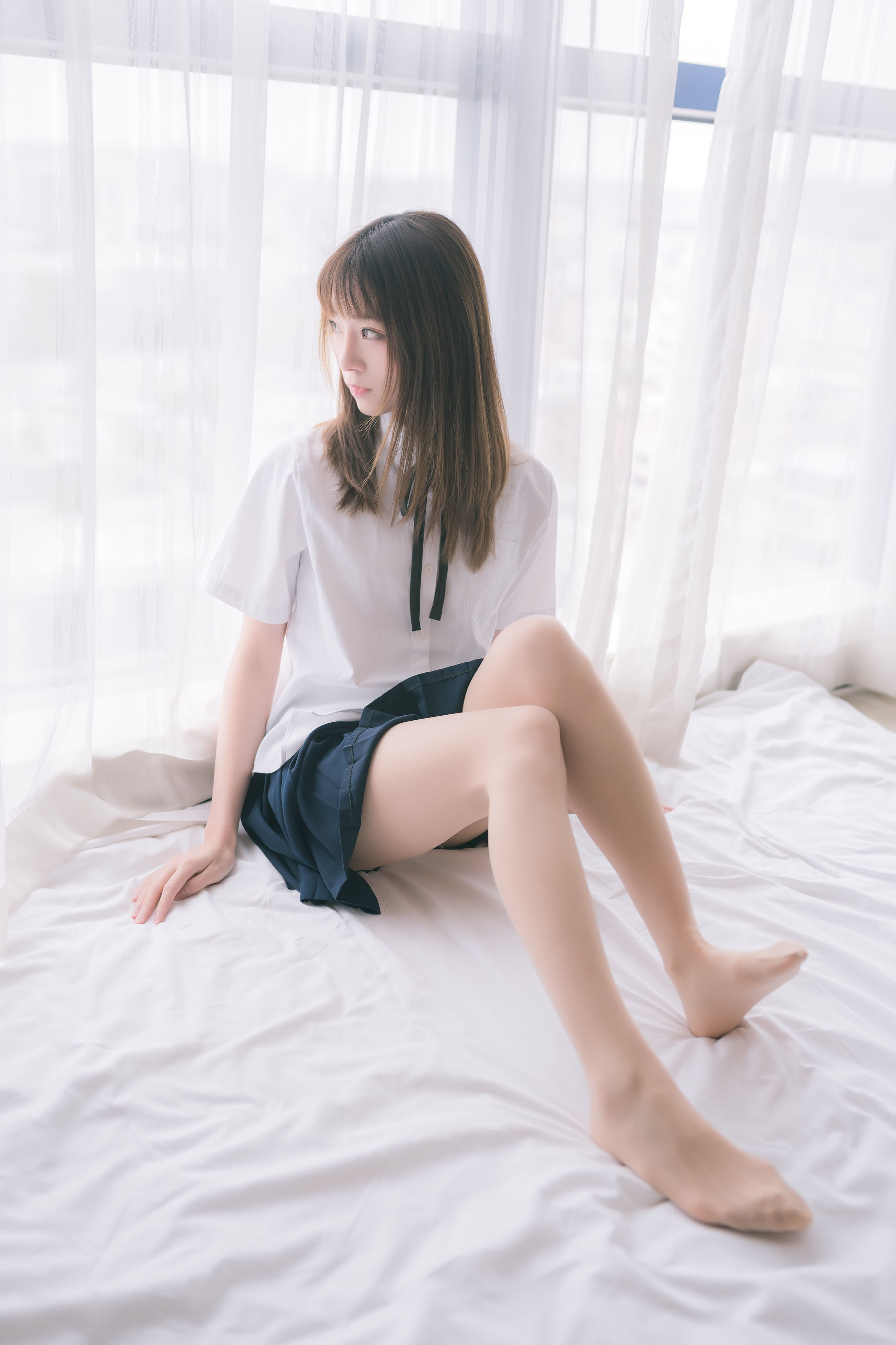 [网红COSER] 动漫博主Kitaro_绮太郎 - JK小姐姐