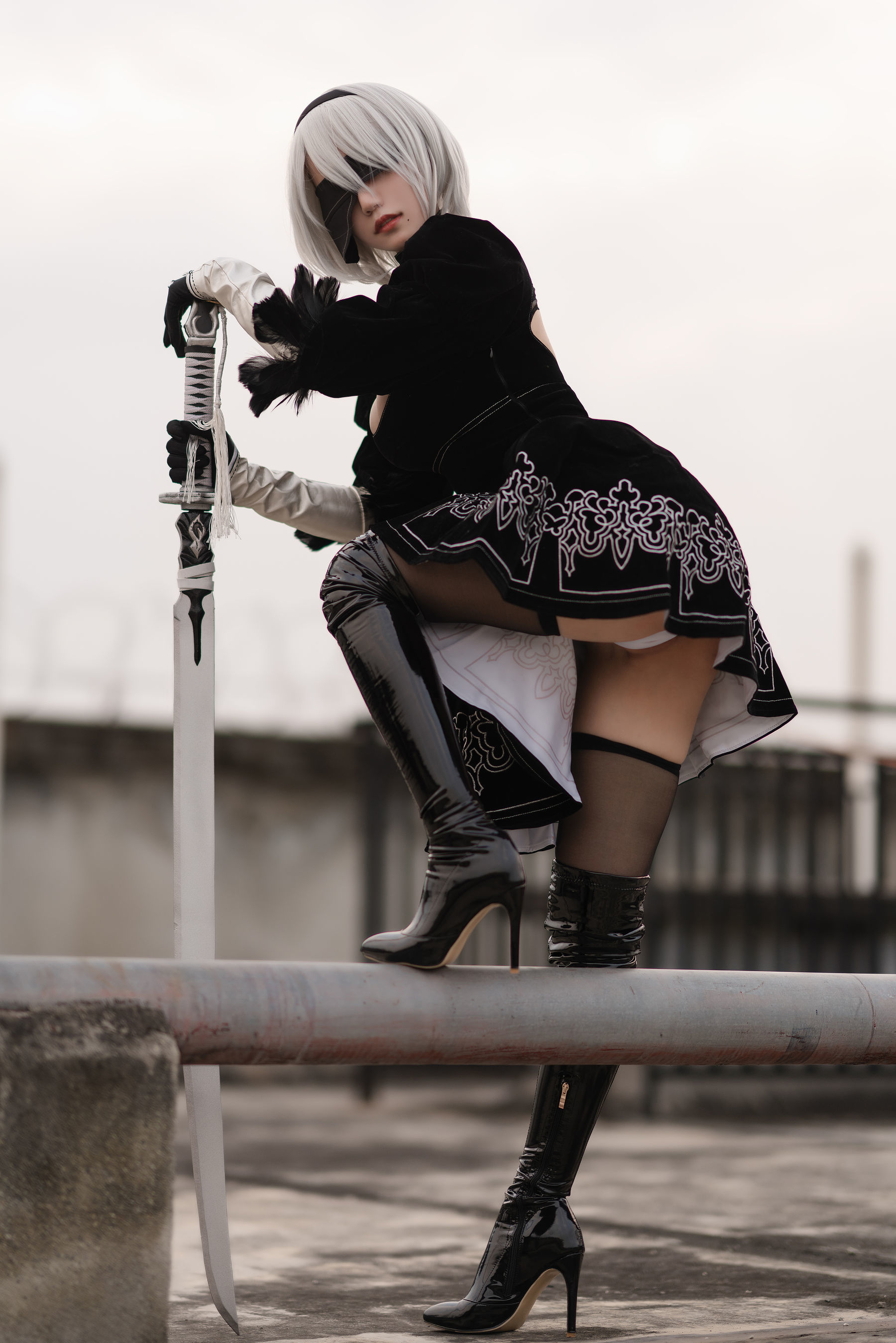[网红COSER] 动漫博主小仓千代w - 舰长 2B原皮