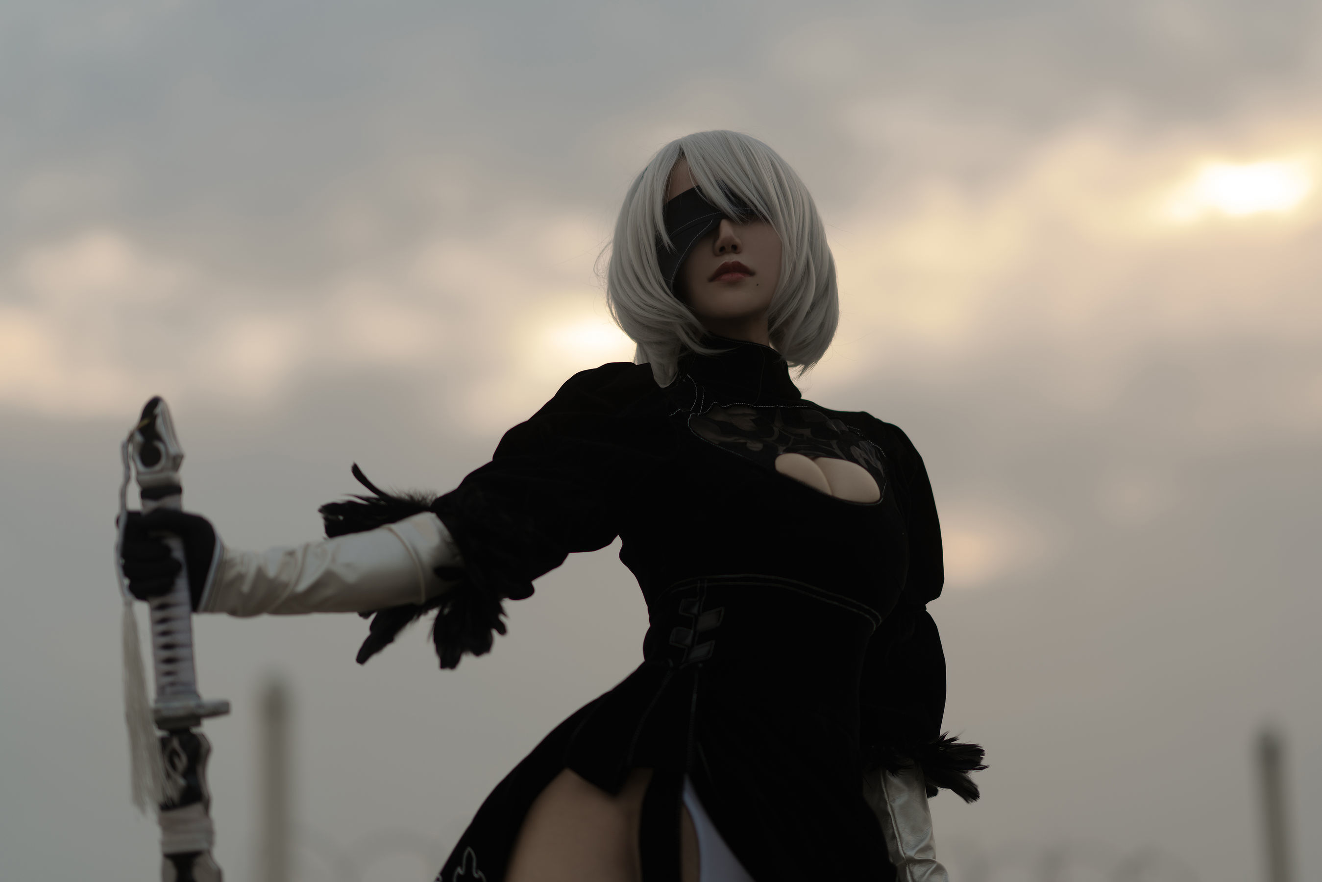 [网红COSER] 动漫博主小仓千代w - 舰长 2B原皮
