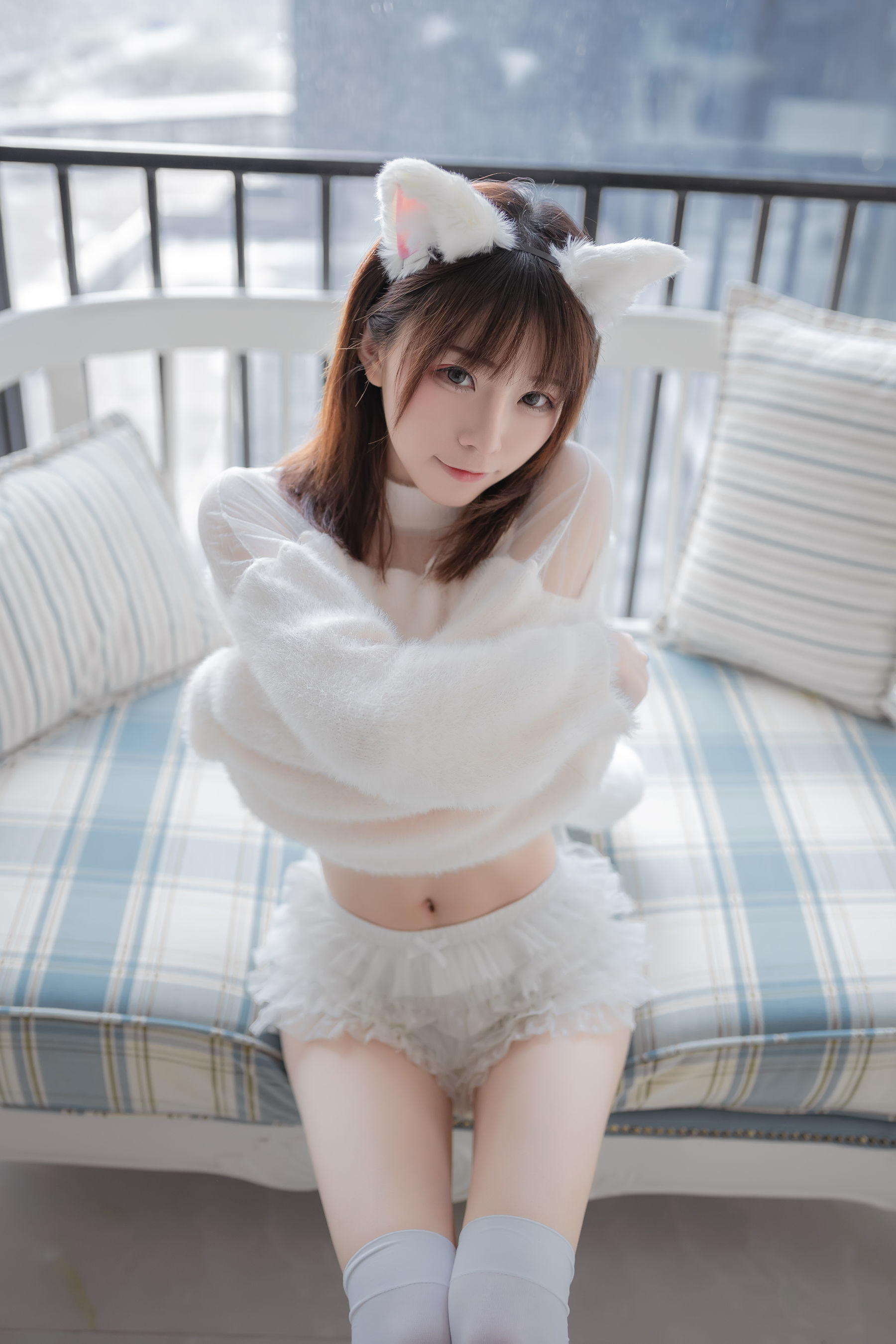 [网红COSER] 动漫博主Kitaro_绮太郎 - 白喵女友