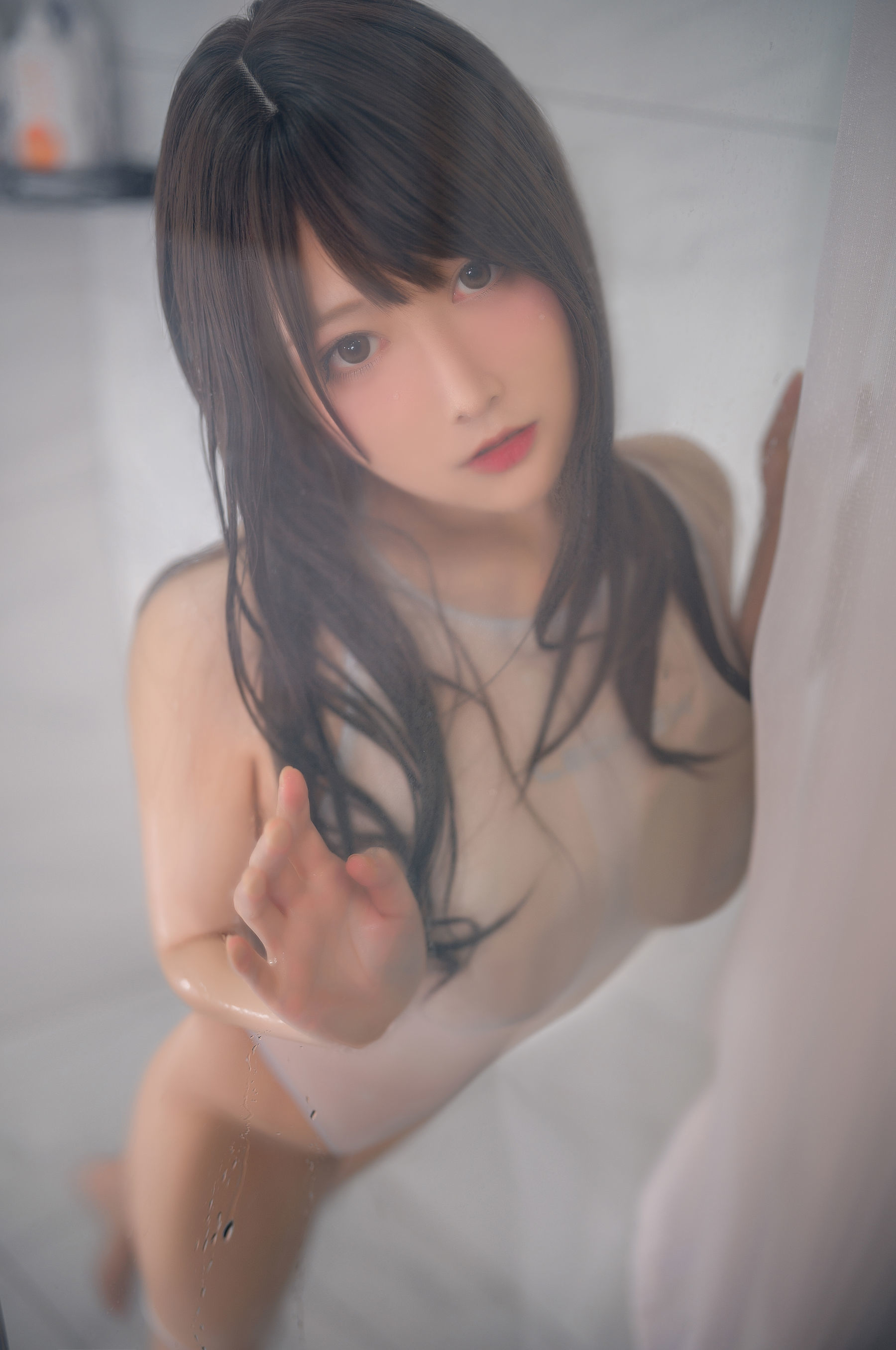 [网红COSER] 高颜值coser念念_D - 白色竞泳