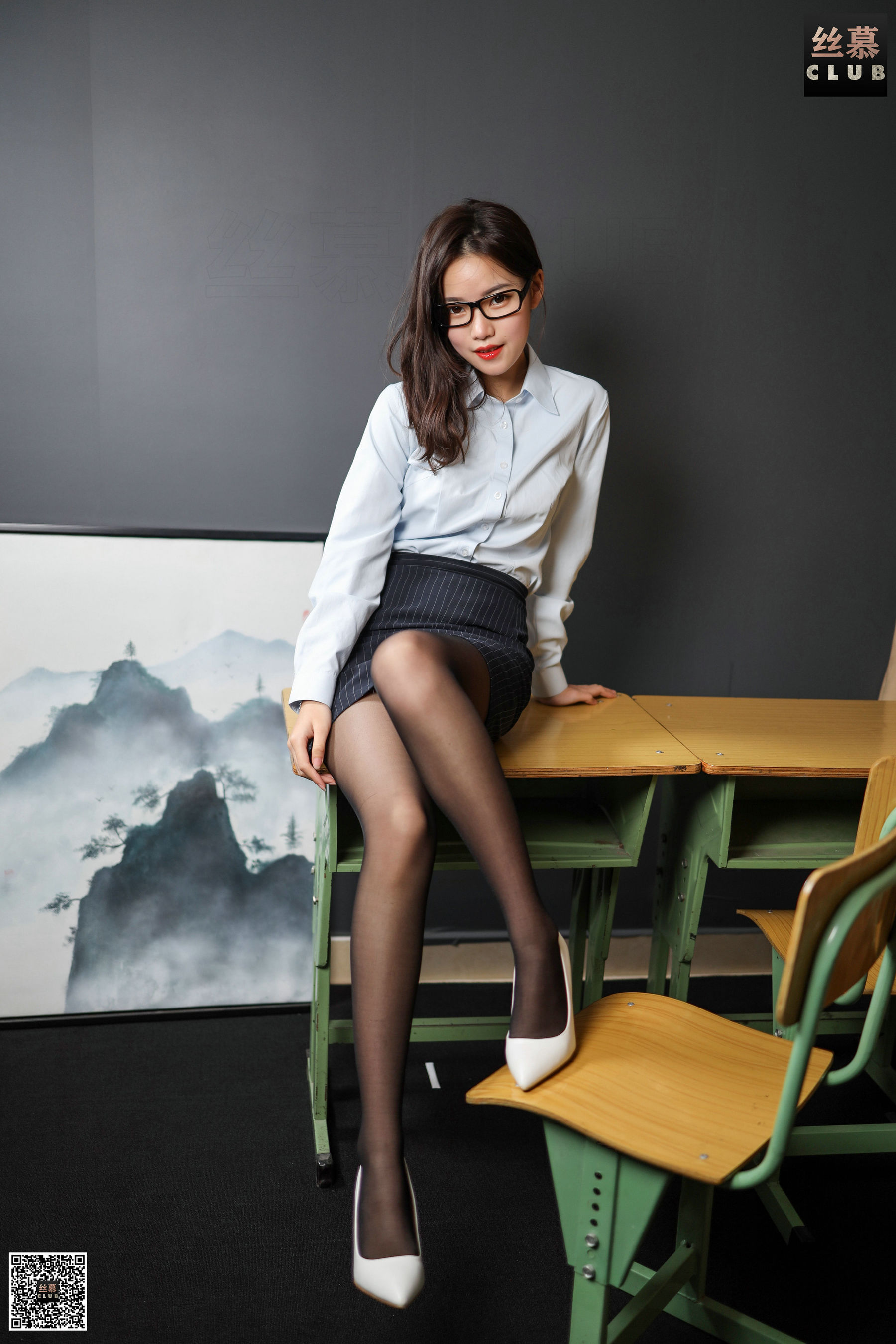 [丝慕] SM124 天天一元 文欣 – 今天上什么课