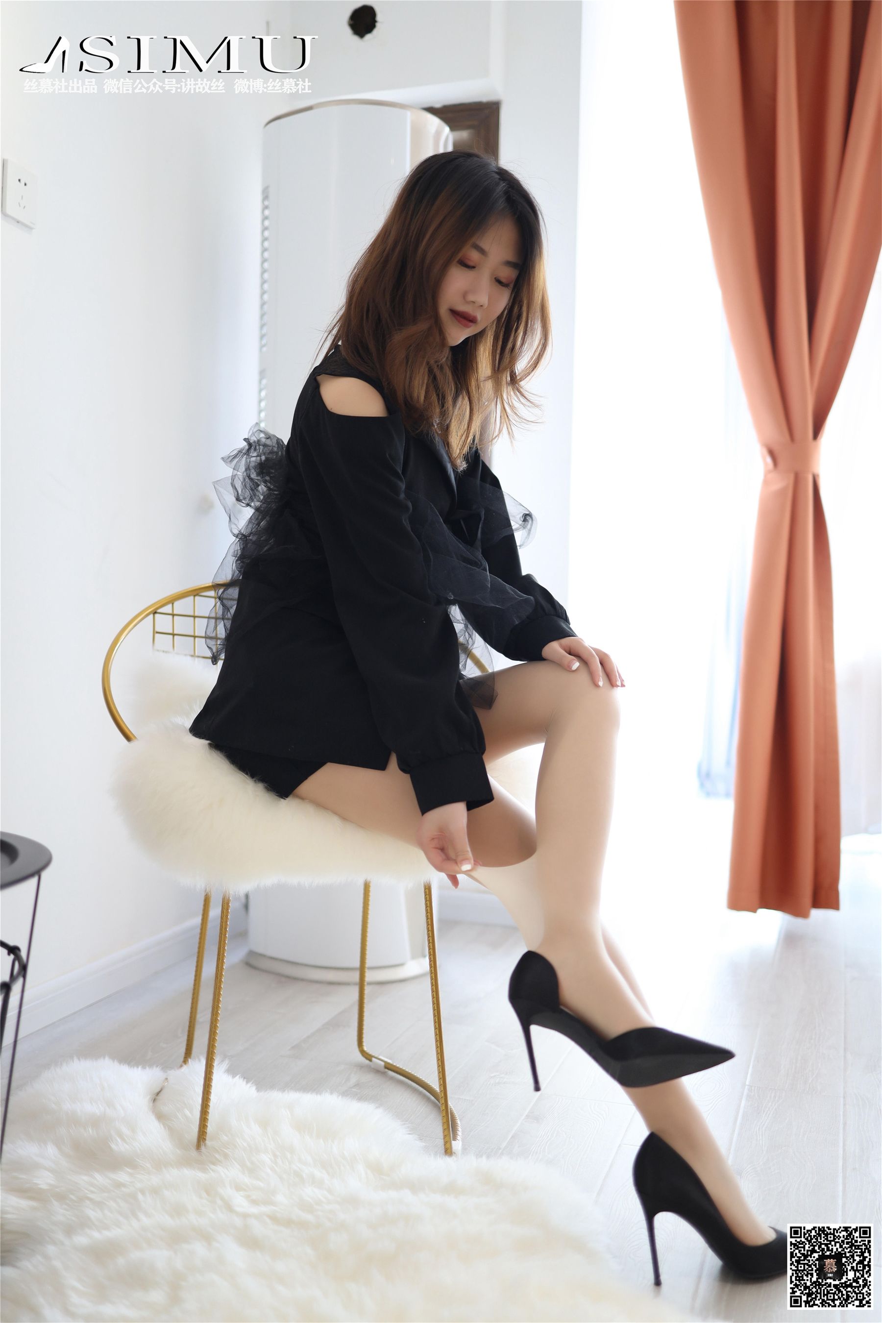 [丝慕] 特写集TX018 米朵 《经典的肉丝》 - 图片08
