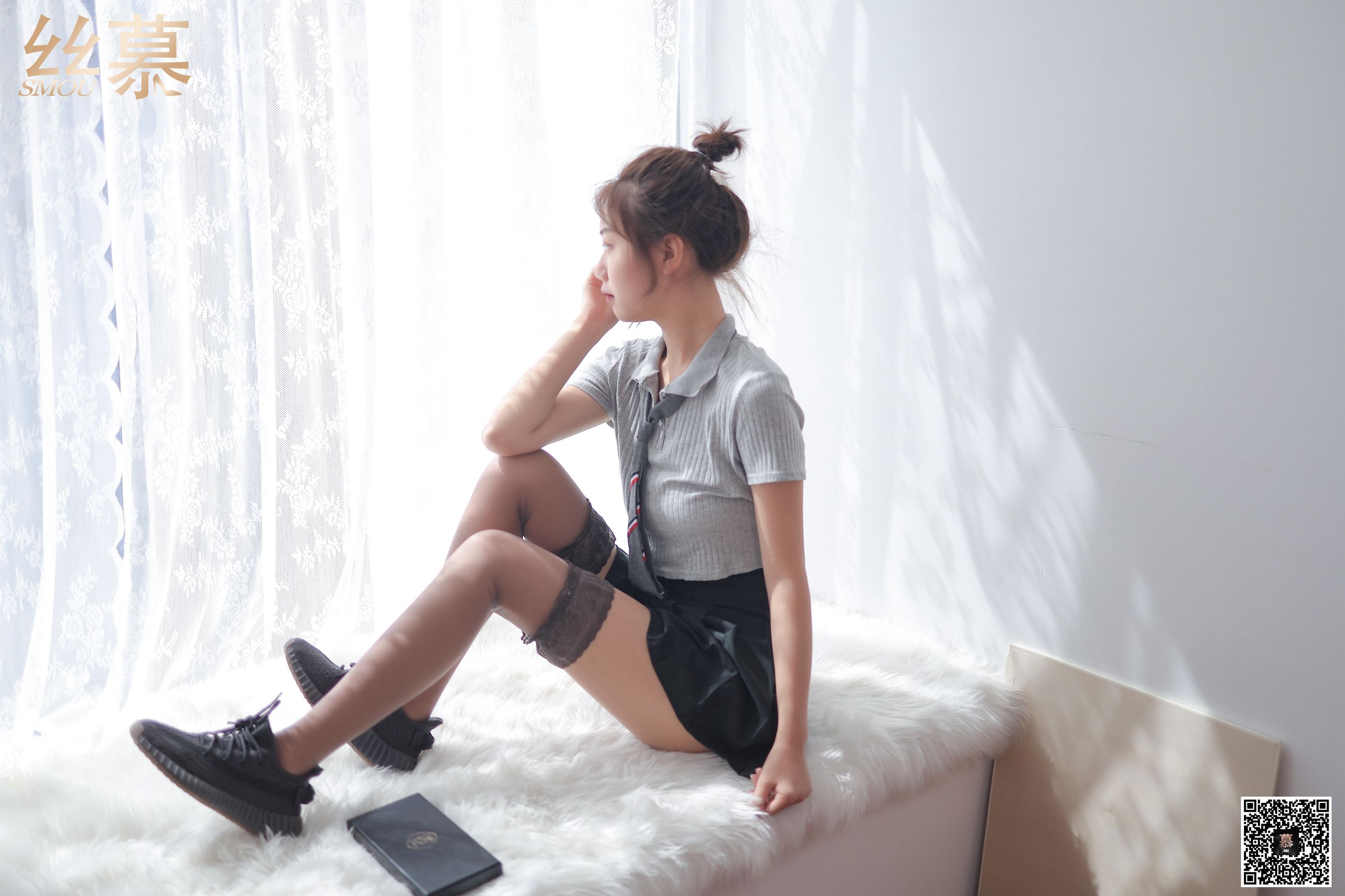 [丝慕] 特写集TX041 米朵 《缠在腿上的双丝诱惑》 - 图片06