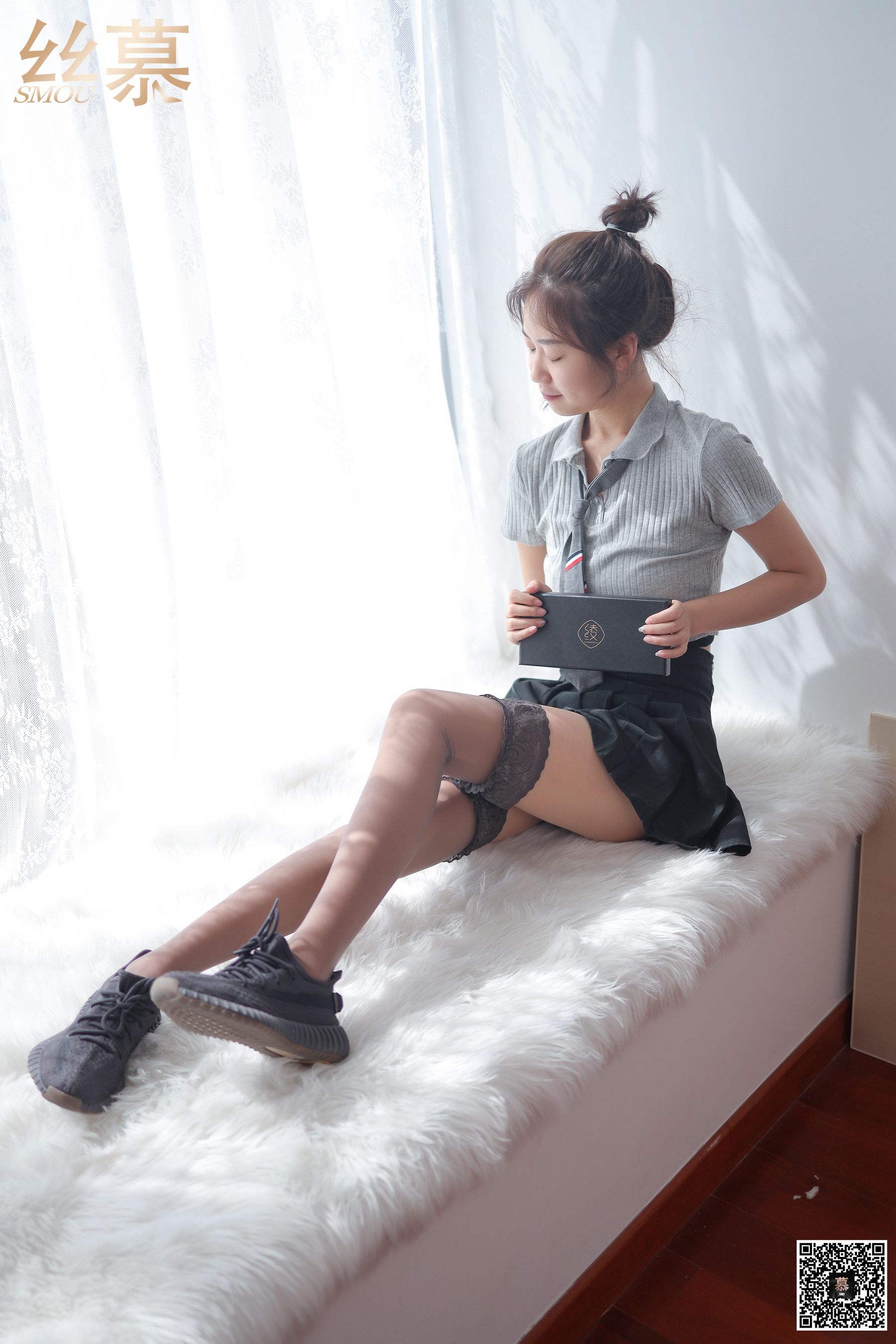 [丝慕] 特写集TX041 米朵 《缠在腿上的双丝诱惑》 - 图片07