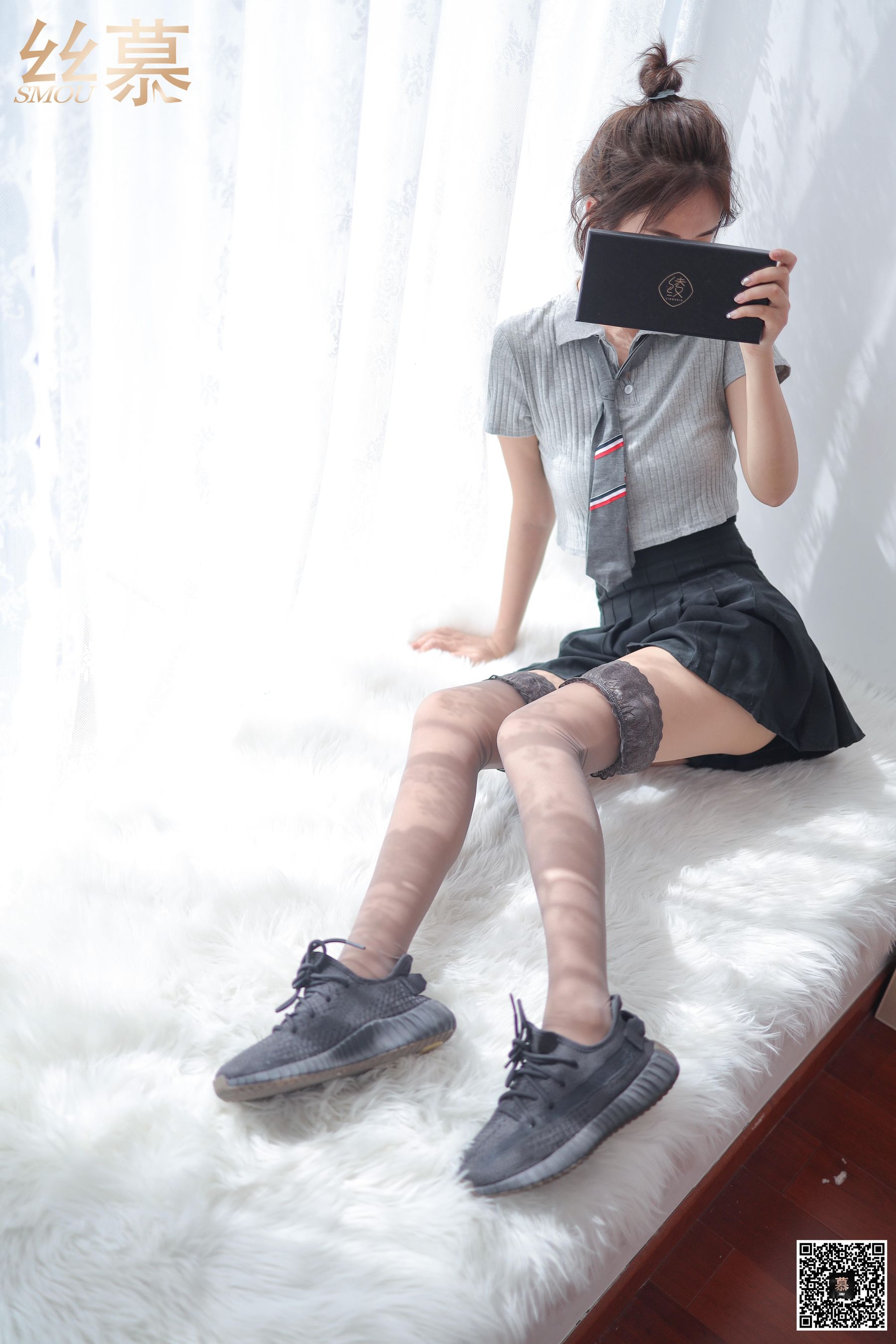[丝慕] 特写集TX041 米朵 《缠在腿上的双丝诱惑》 - 图片08