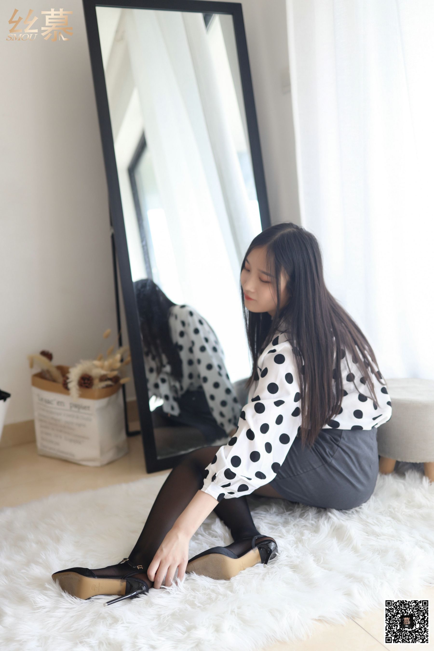 [丝慕] 特写集TX045 熙熙 《黑丝故事》 - 图片07