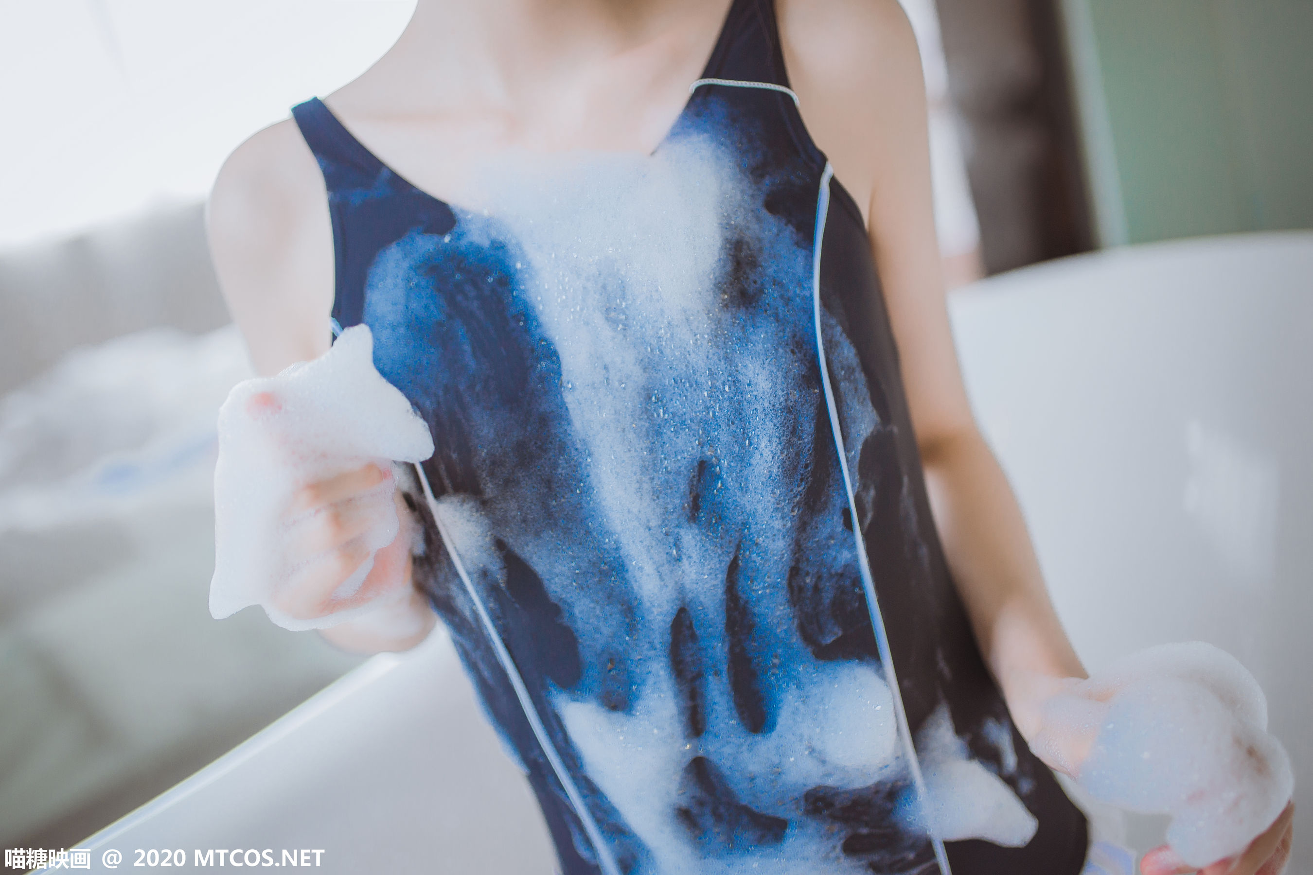 [喵糖映画] VOL.320  疯猫ss  浴缸泡泡