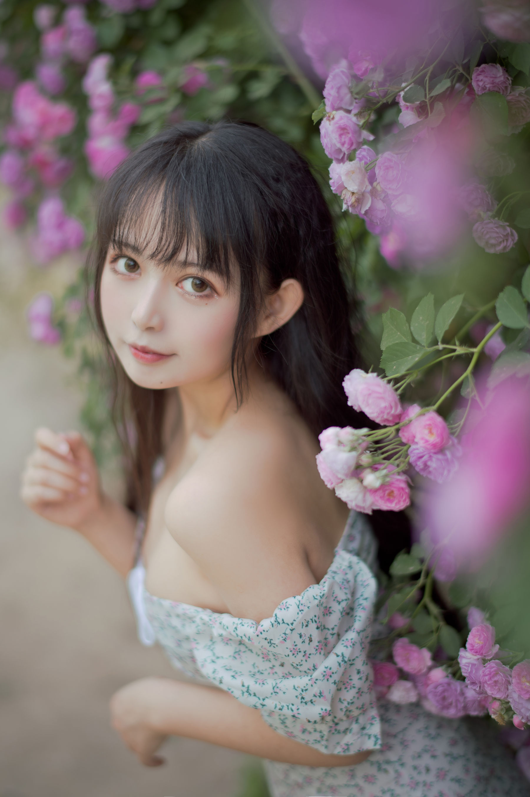 [喵糖映画] VOL.338 黑猫猫OvO 蔷薇少女