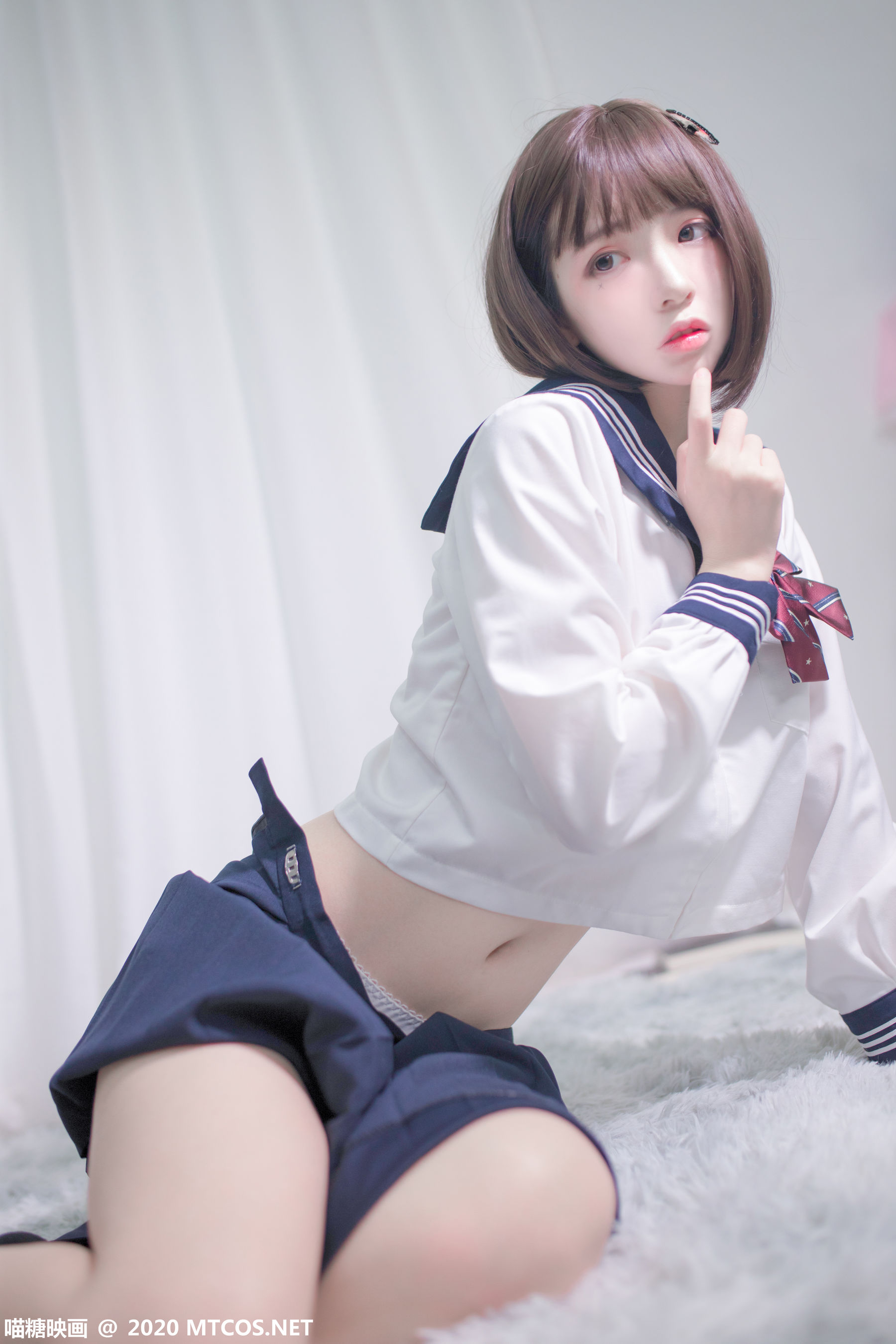 [喵糖映画] VOL.349 疯猫ss 居家JK制服
