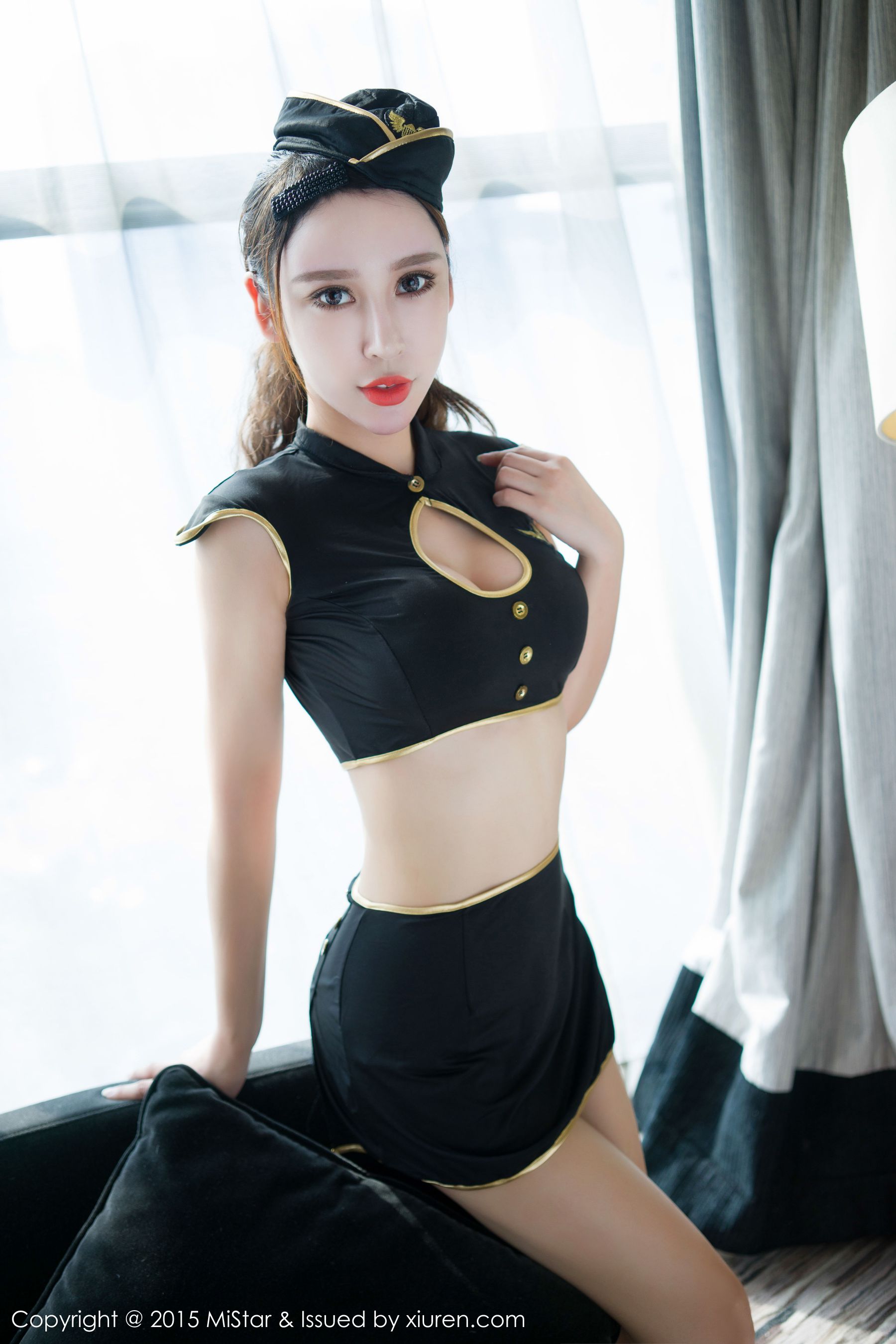 杨诺依《制服+情趣内衣》 [魅妍社MiStar] Vol.053 