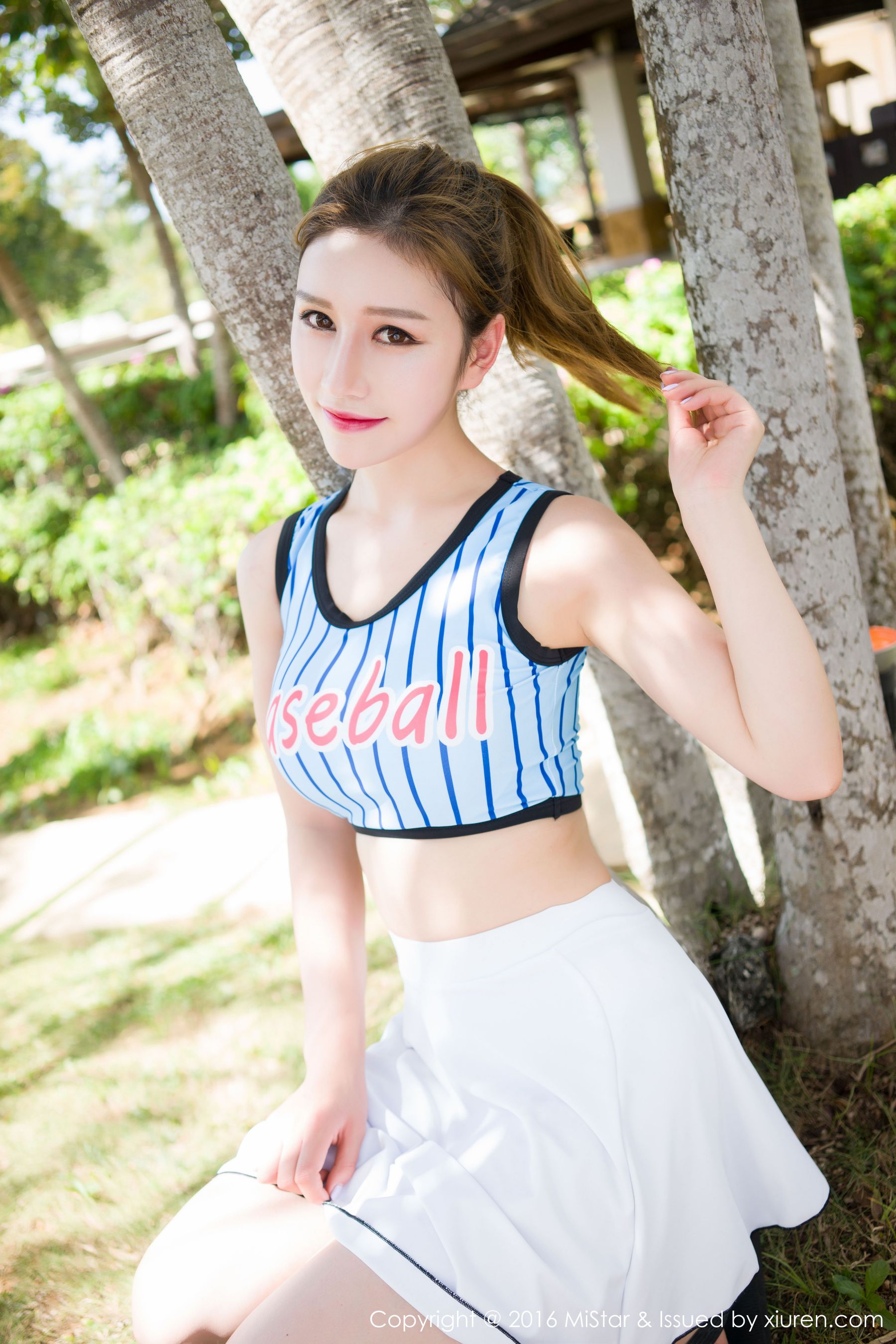 于姬Una《薄荷岛旅拍》湿身+海边 [魅妍社MiStar] Vol.069 