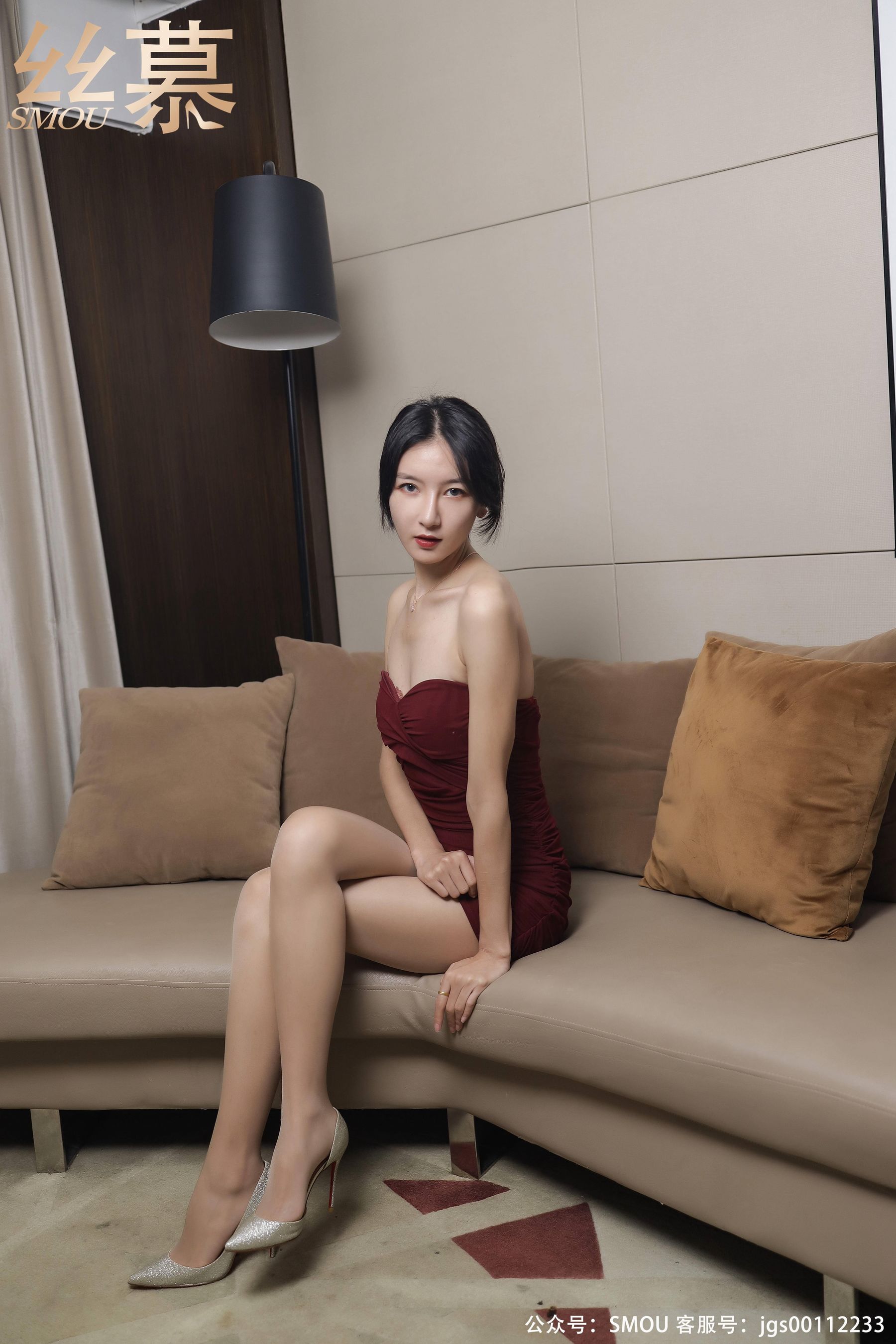 [丝慕社SMOU] SM446 紫宁 《轻薄丝滑美腿袜》