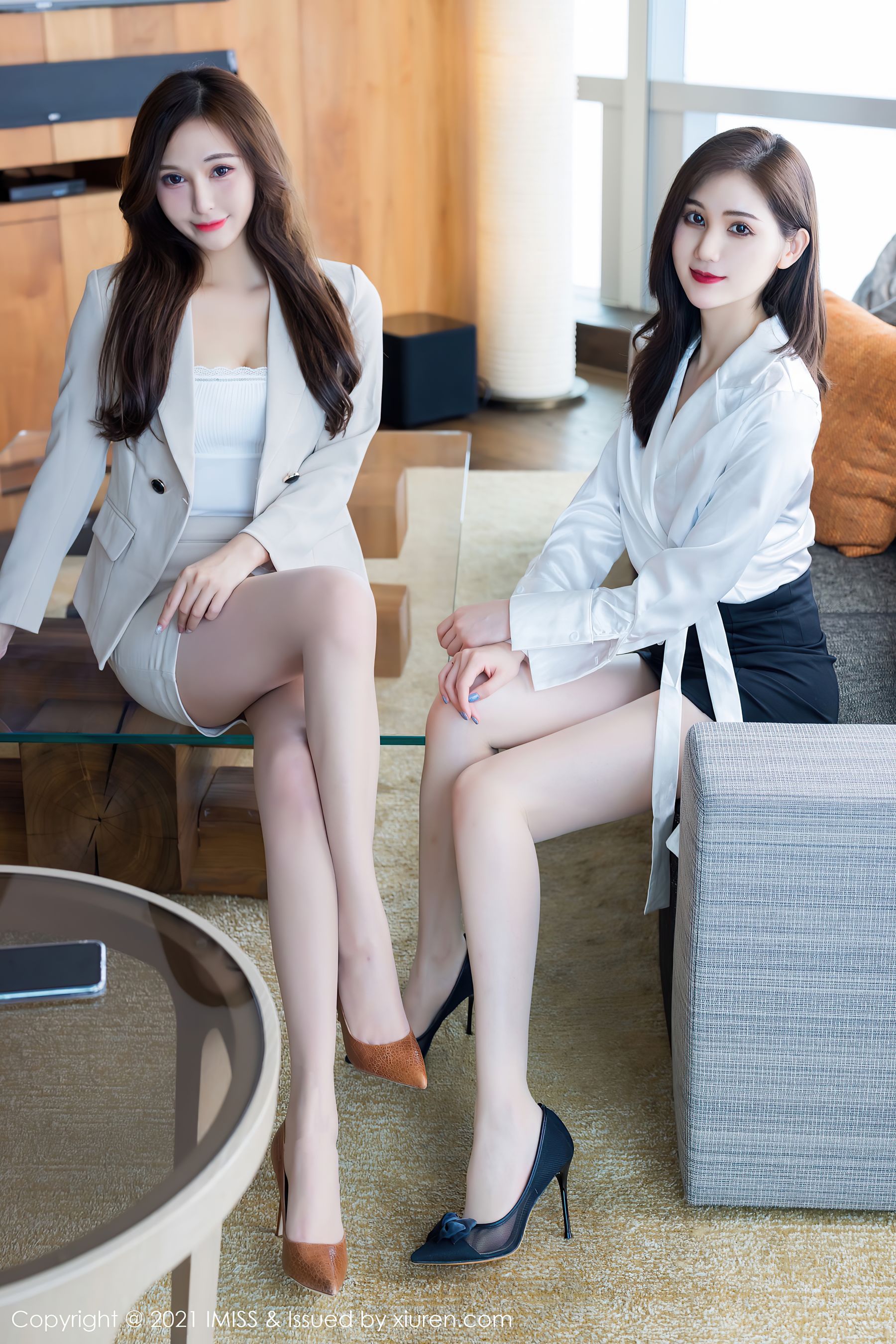 [爱蜜社IMiss] Vol.570 @Lavinia肉肉 & @SISY思 - 图片09