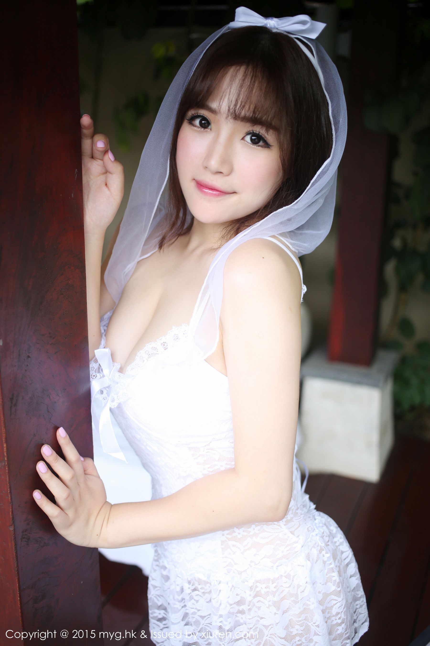徐cake《白色婚纱系列》 [美媛馆MyGirl] Vol.165 