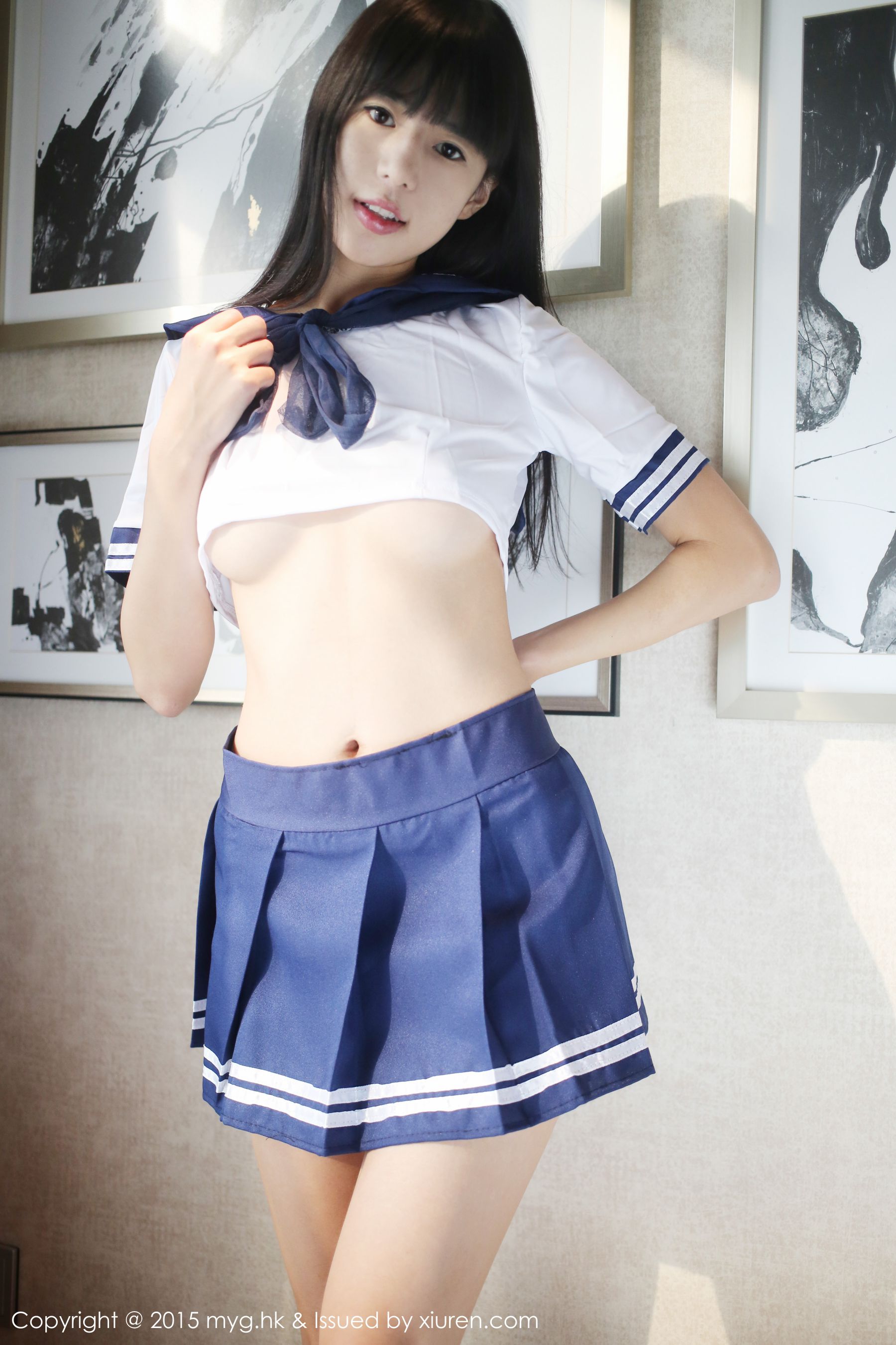 Ellie艾栗栗《水手服私房诱惑》 [美媛馆MyGirl] Vol.184 