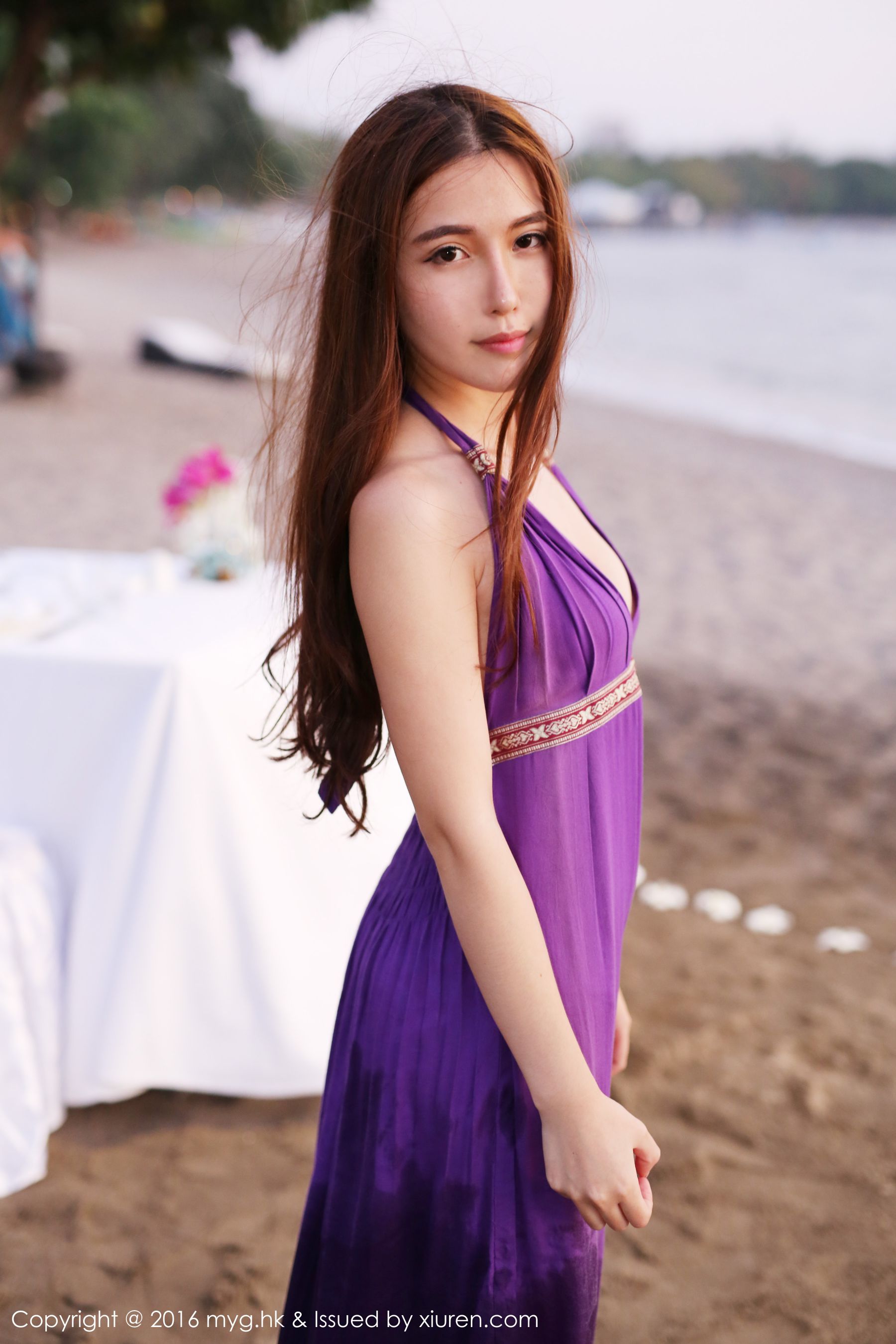 熊吖BOBO《龙目岛旅拍》海滩唯美清新系列 [美媛馆MyGirl] Vol.191