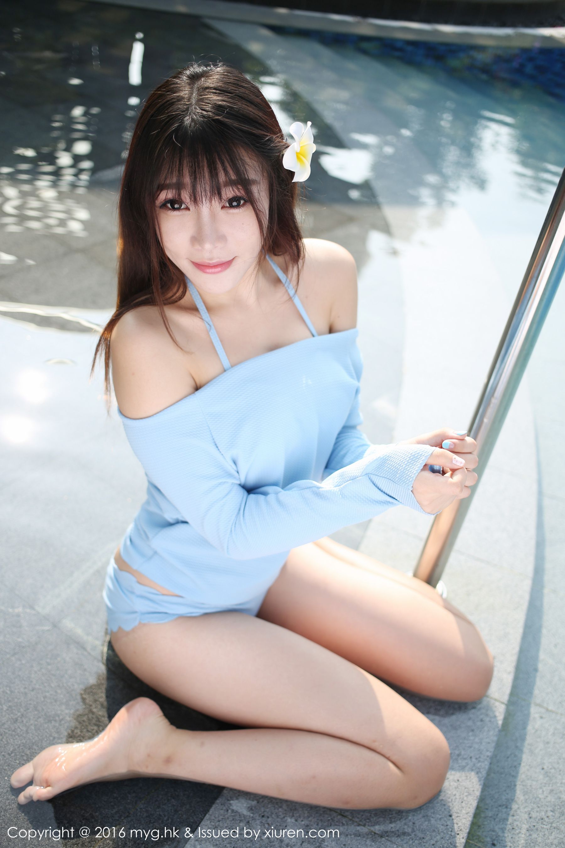 芝芝Booty《三亚旅拍》清新妹子的诱惑 [美媛馆MyGirl] Vol.224 