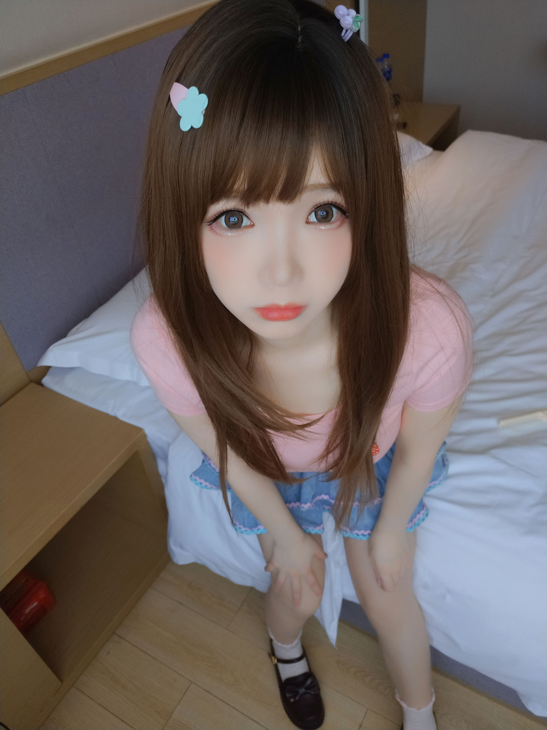 [网红COSER写真] 动漫博主雪晴Astra - 短裙妹妹