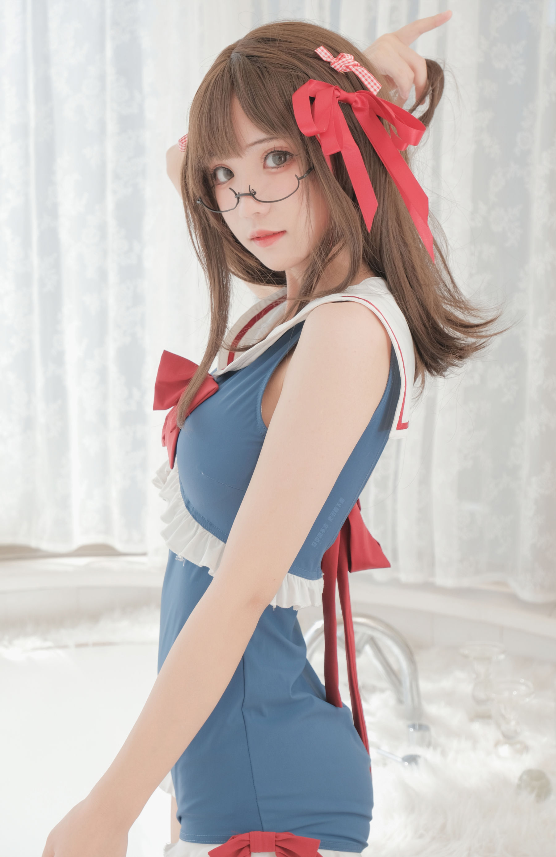 [福利COS] 花柒Hana - 白雪姬泳装