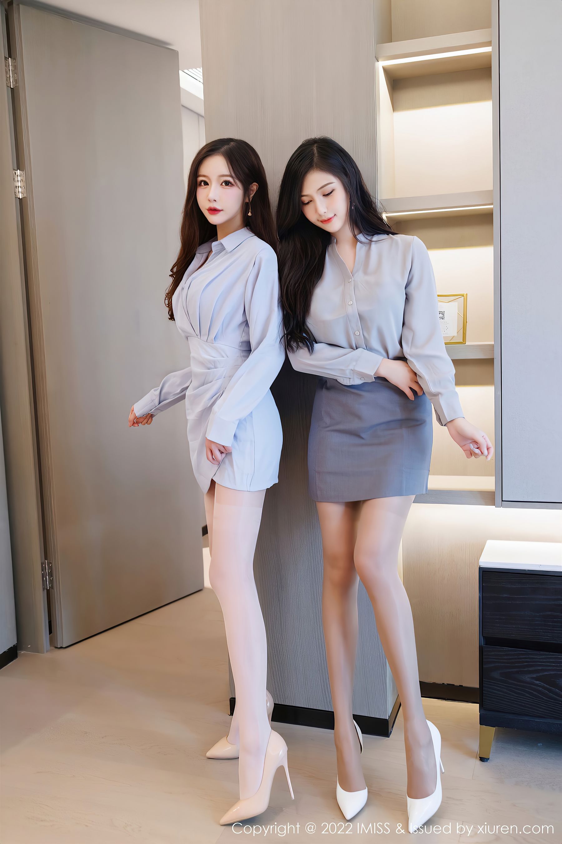 [爱蜜社IMiss] Vol.652 Lavinia肉肉&LindaLinda - 图片01