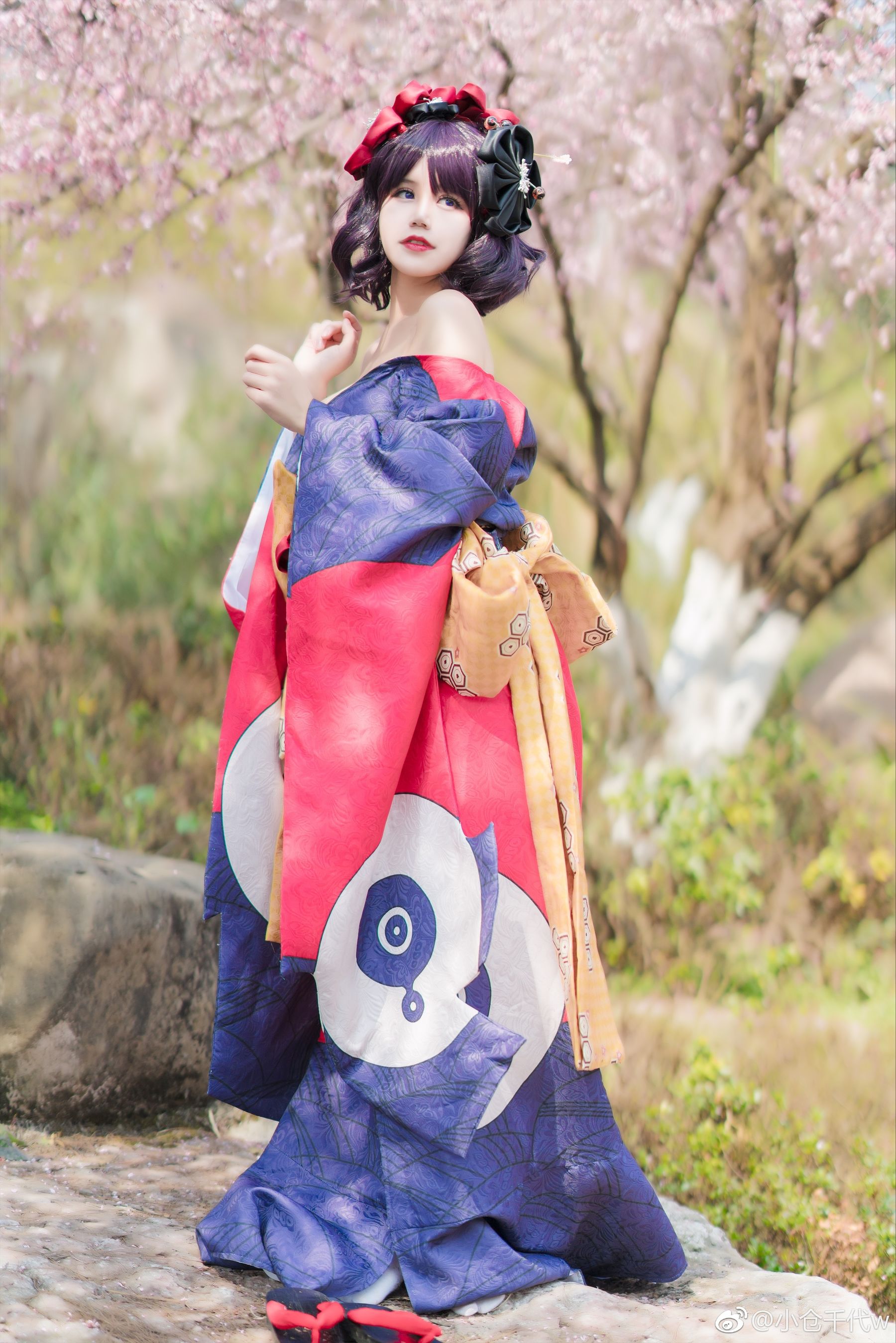 [福利COS] 动漫博主小仓千代w - 葛饰北斋