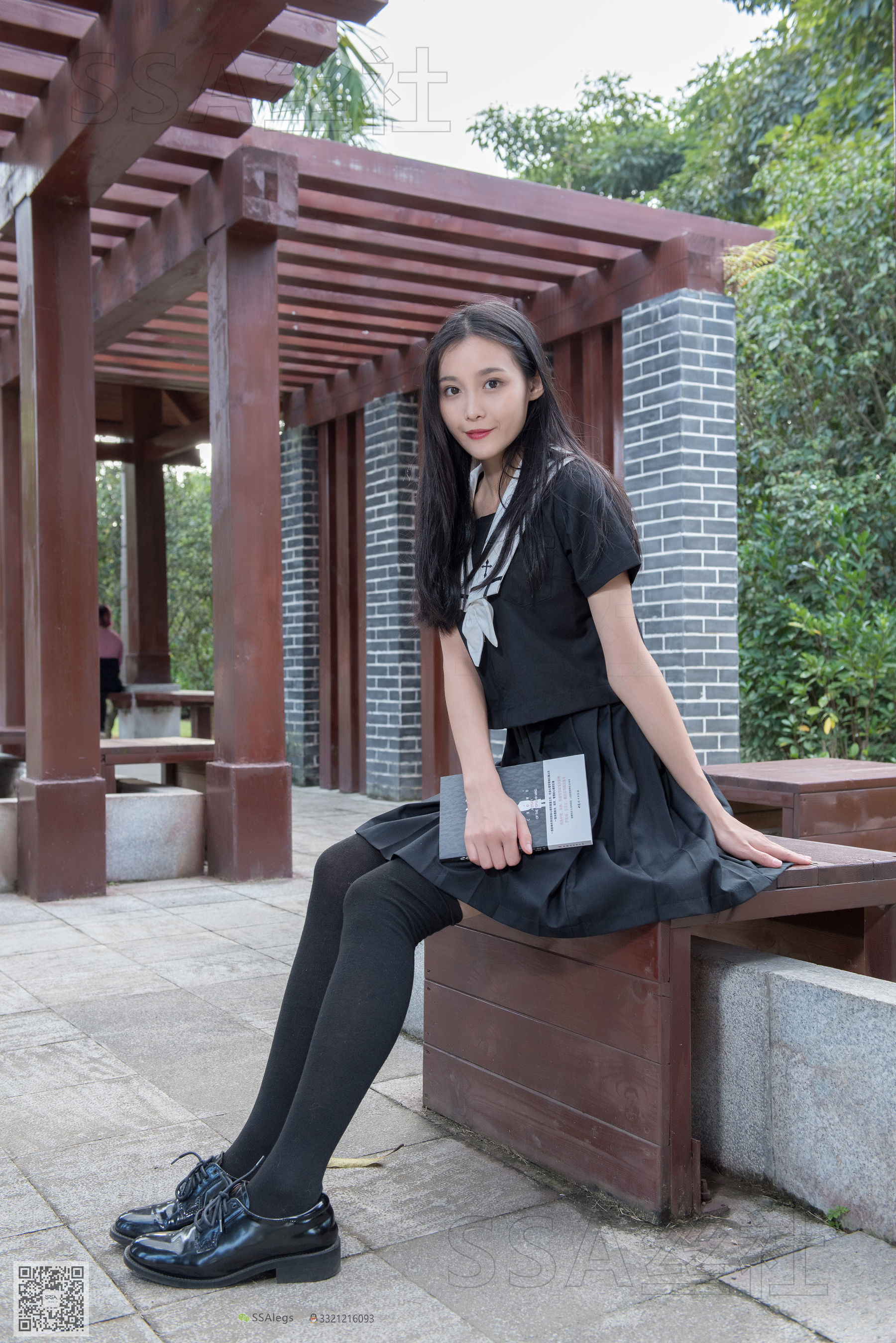 [SSA丝社]超清写真 No.060 丽萍 JK制服 - 图片04