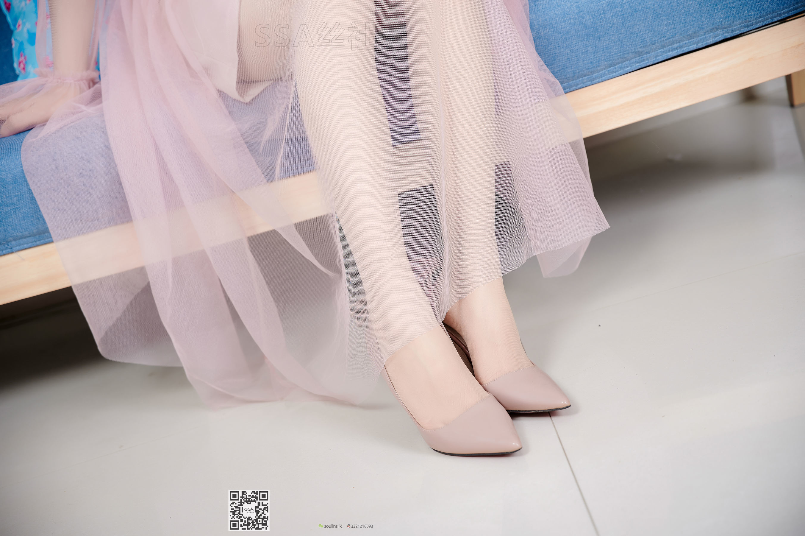 [SSA丝社]超清写真 No.114 腿模慧慧 笑容治愈系套少女粉